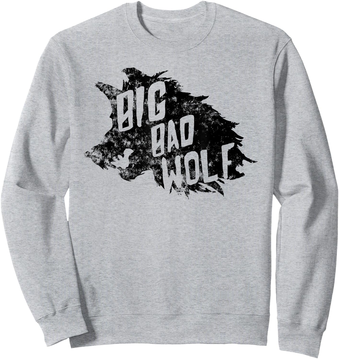 Big Bad Wolf Halloween Costume Sweatshirt - Sweatshirt | Ash