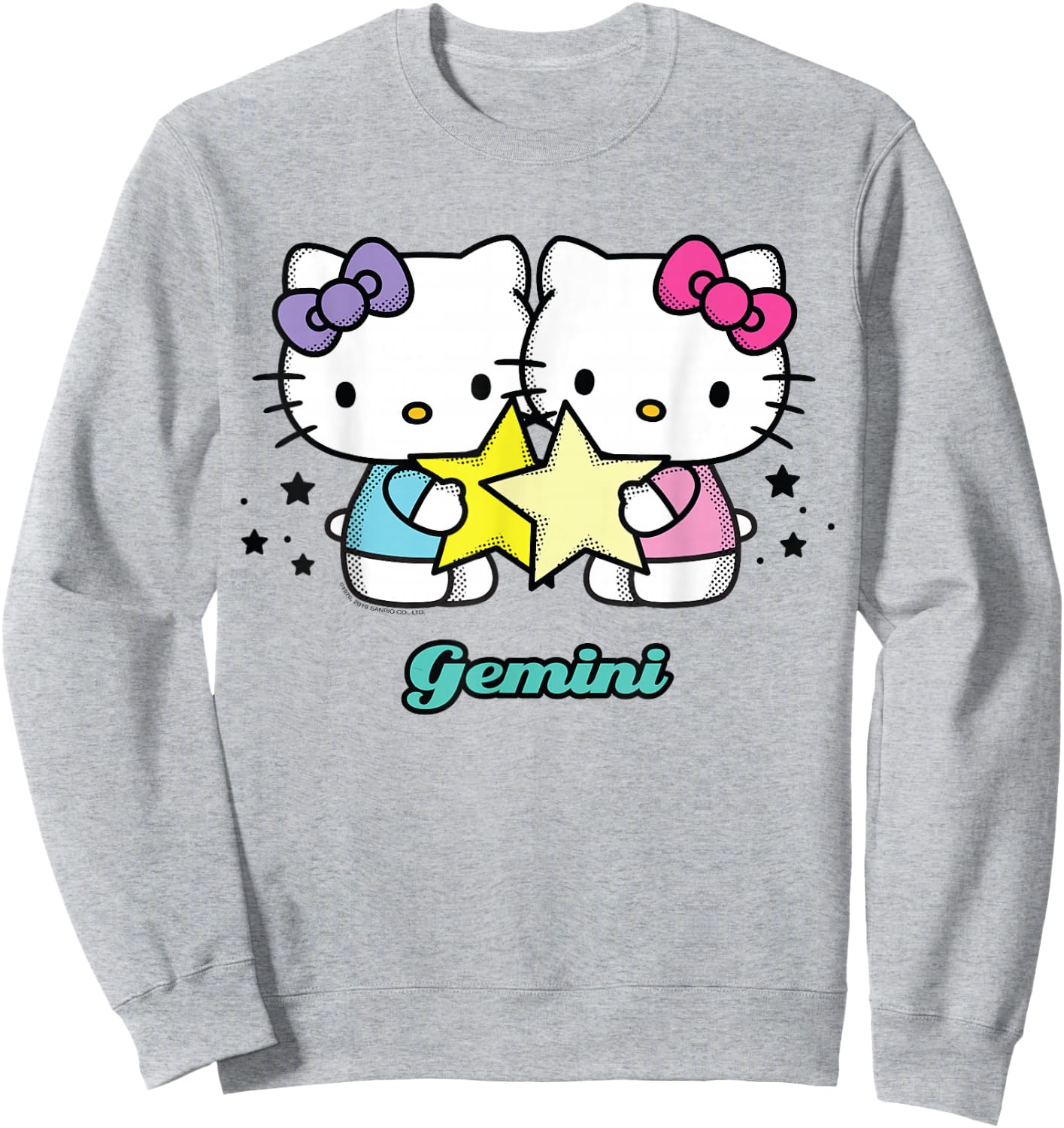 Hello Kitty Zodiac Gemini Shirt Sweatshirt - Sweatshirt | Ash
