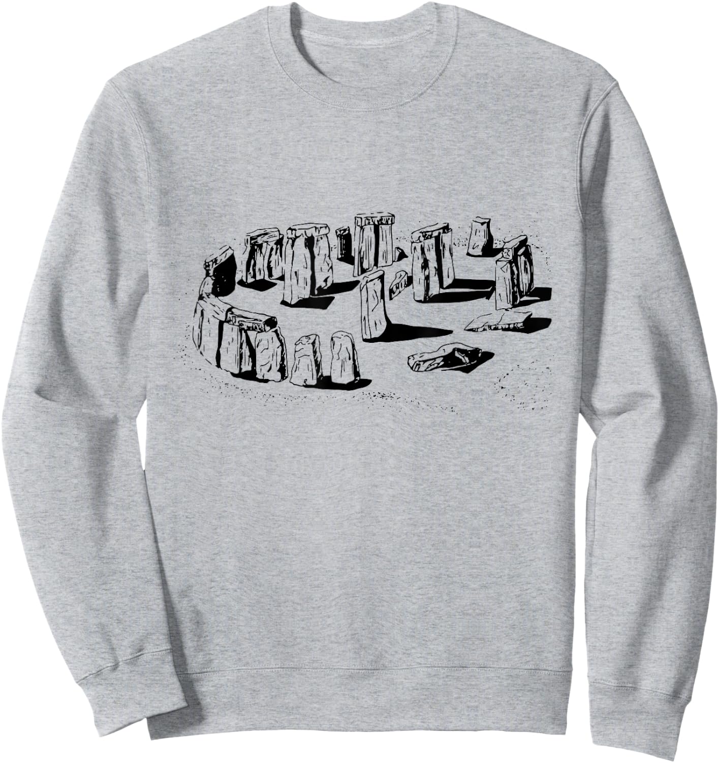 Stonehenge Irish Vacation Souvenir World Wonder Sweatshirt - Sweatshirt | Ash