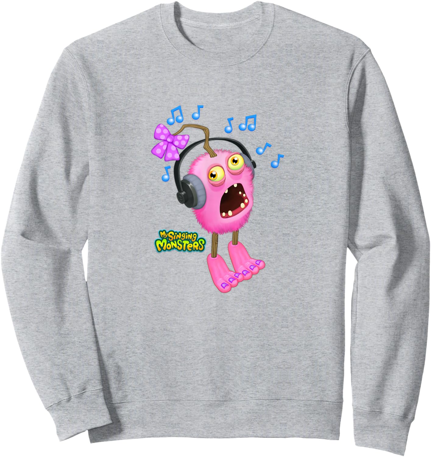 My Singing Monsters: Rare Furcorn Sweatshirt - Sweatshirt | Ash