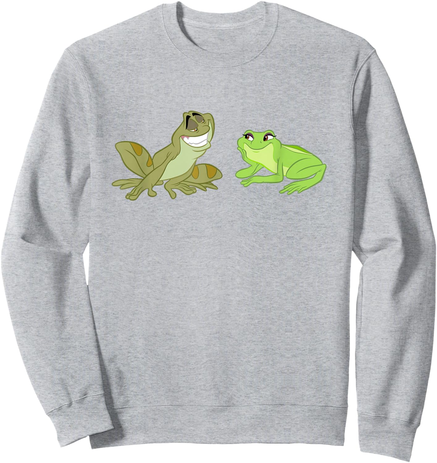Disney The Princess and The Frog Tiana and Naveen Small Sweatshirt - Sweatshirt | Ash