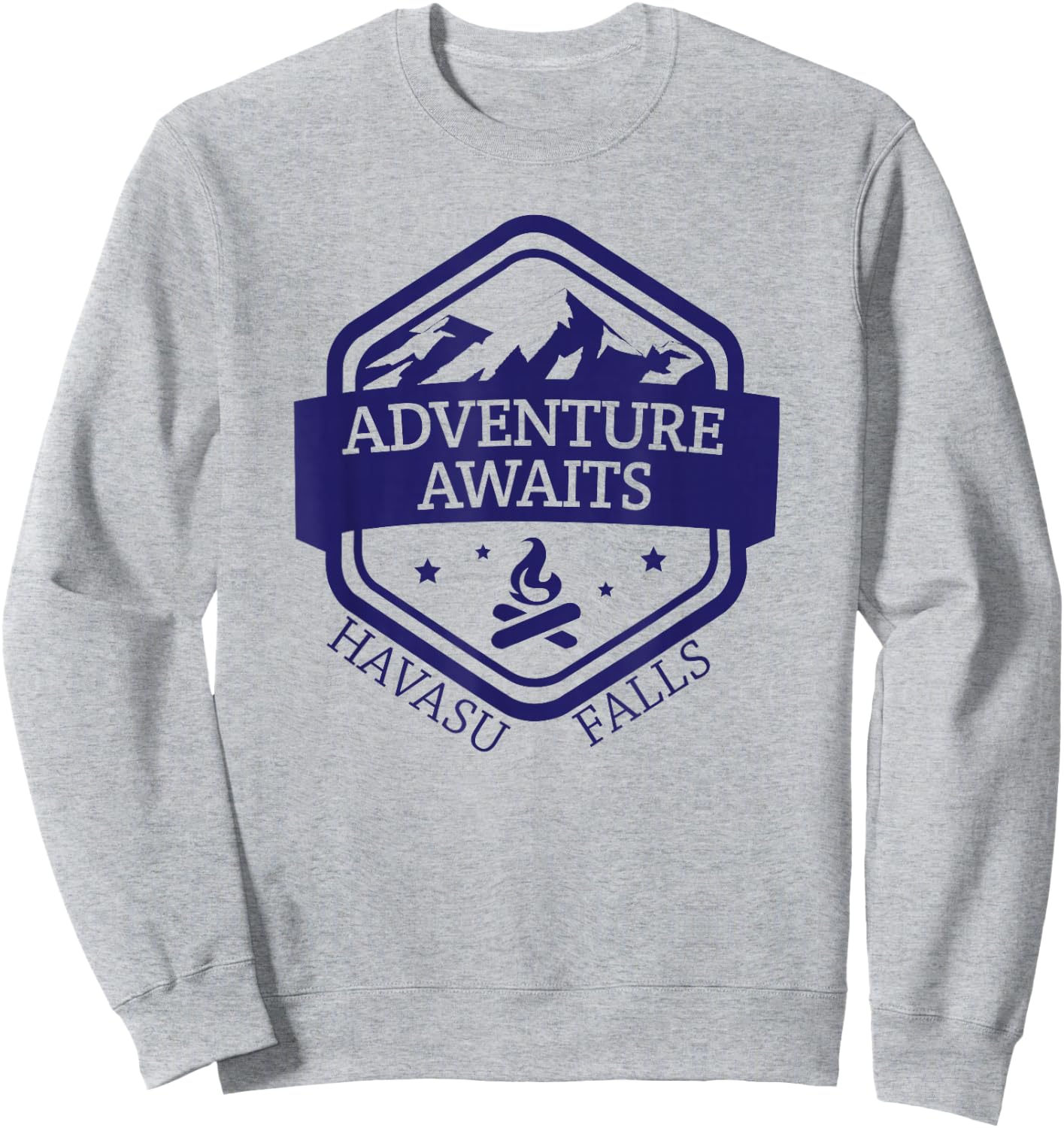 Havasu Falls t shirt - Havasupi Arizona hiking / camping Sweatshirt - Sweatshirt | Ash