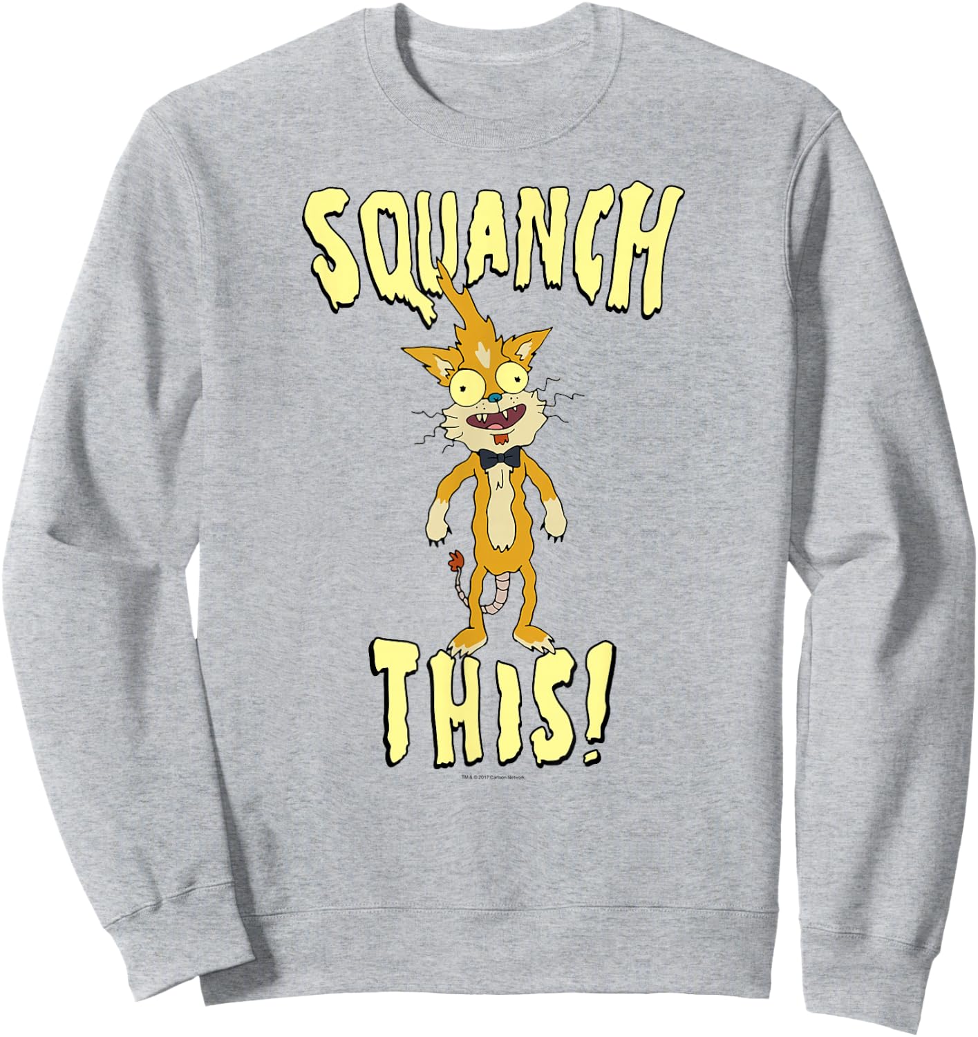 Rick and Morty Squanch This Sweatshirt - Sweatshirt | Ash
