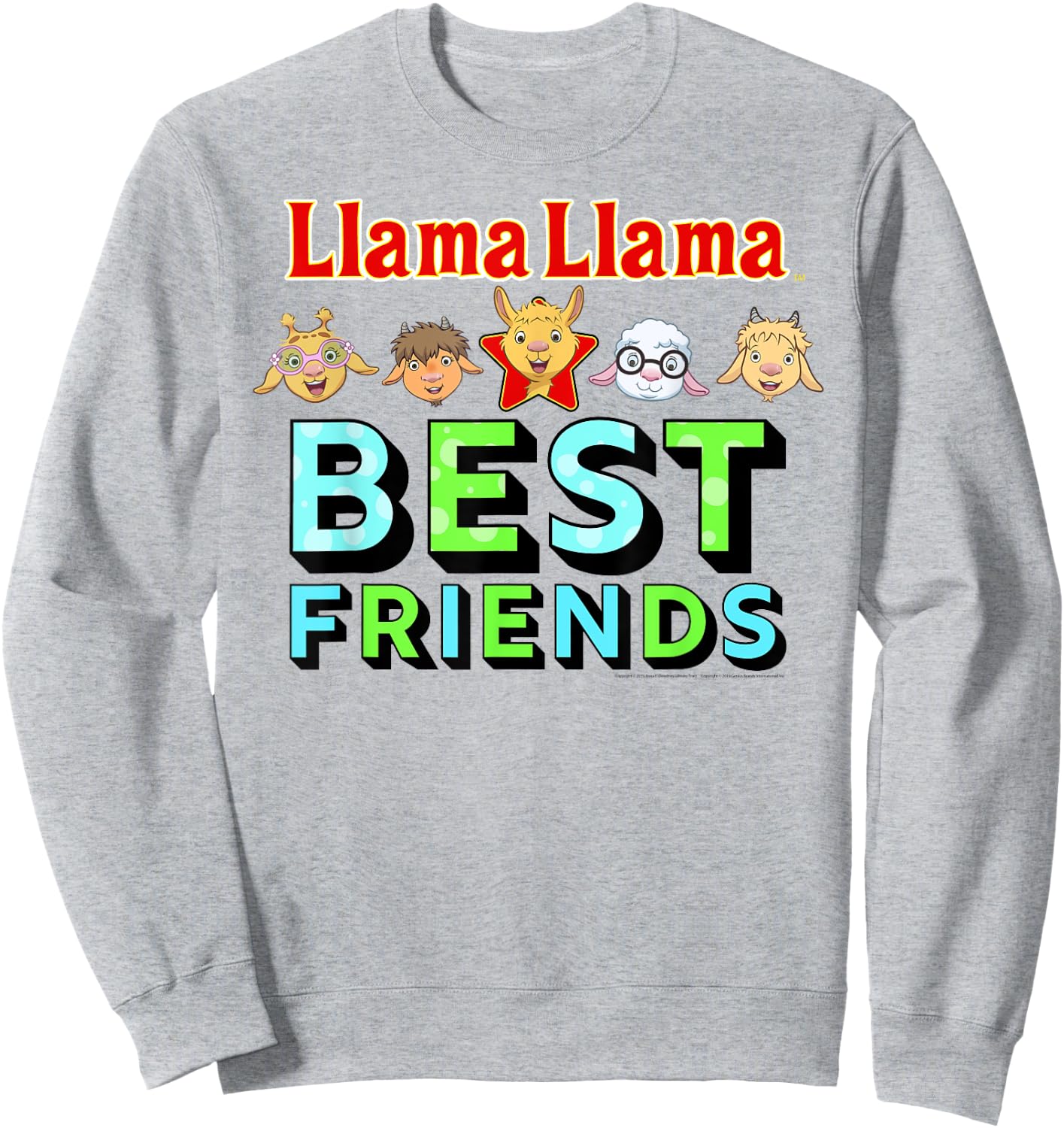 Llama Llama Netflix Best Friends Shirt Sweatshirt - Sweatshirt | Ash