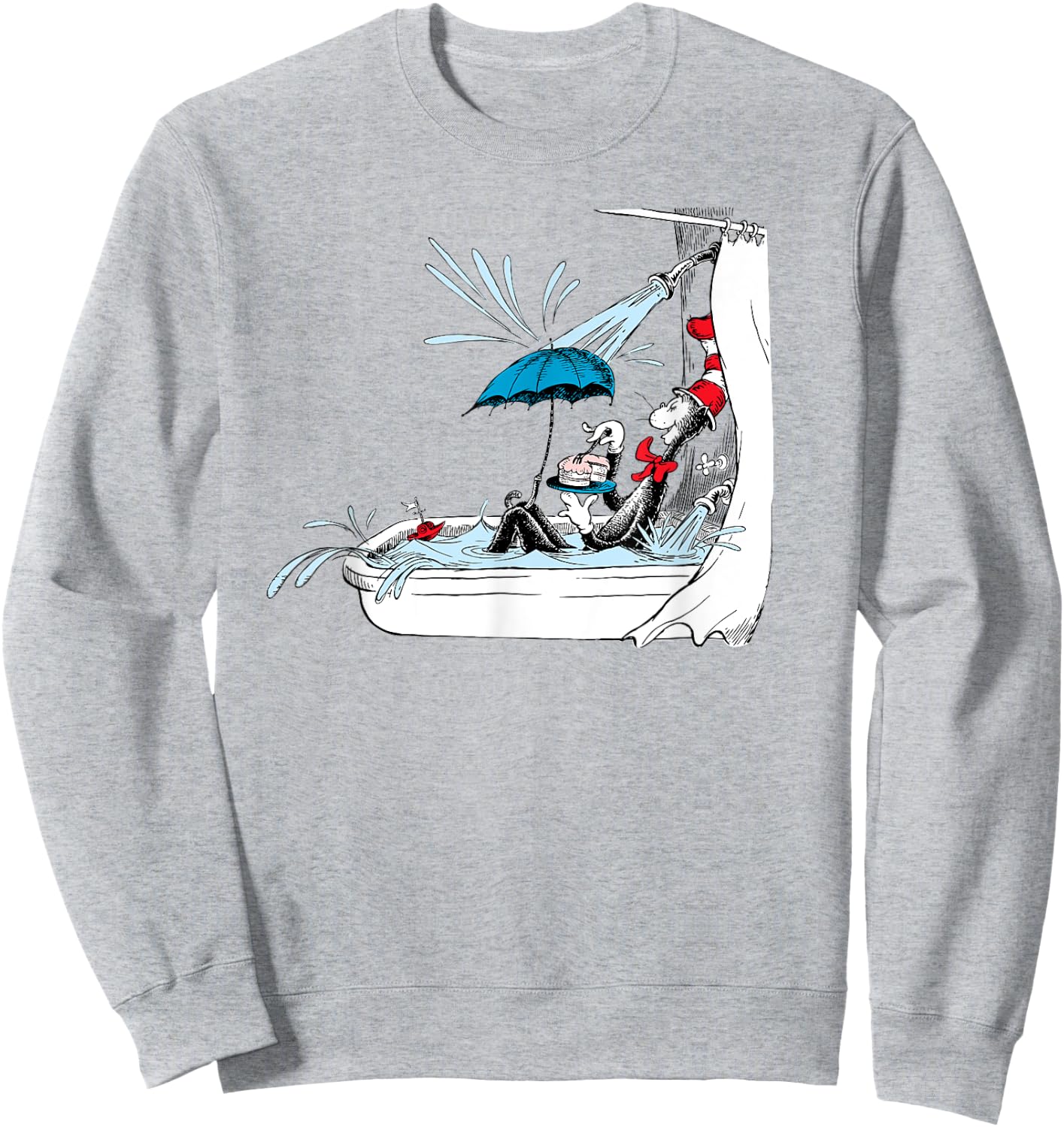 Dr. Seuss Cake in the Tub Sweatshirt - Sweatshirt | Ash