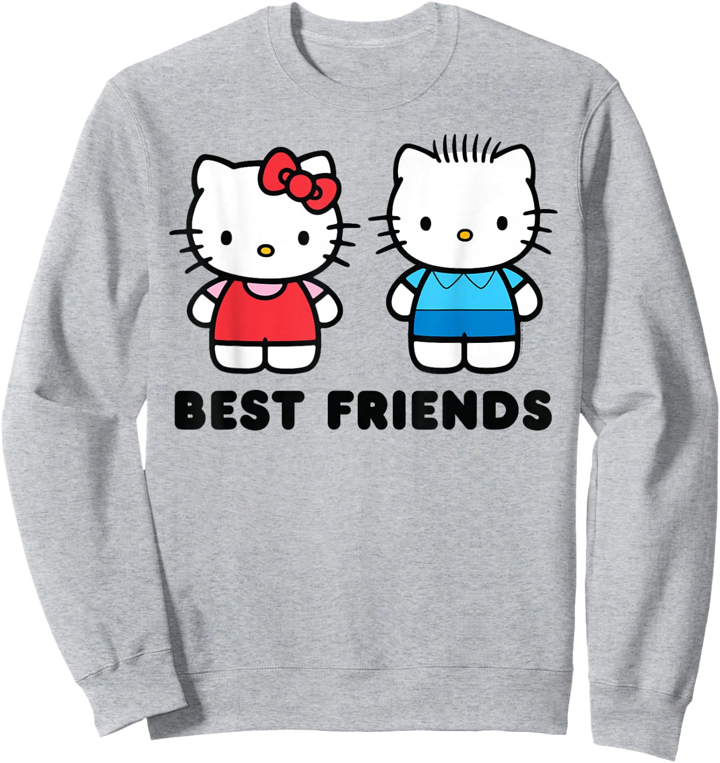 Hello Kitty and Dear Daniel Best Friends Sweatshirt - Sweatshirt | Ash