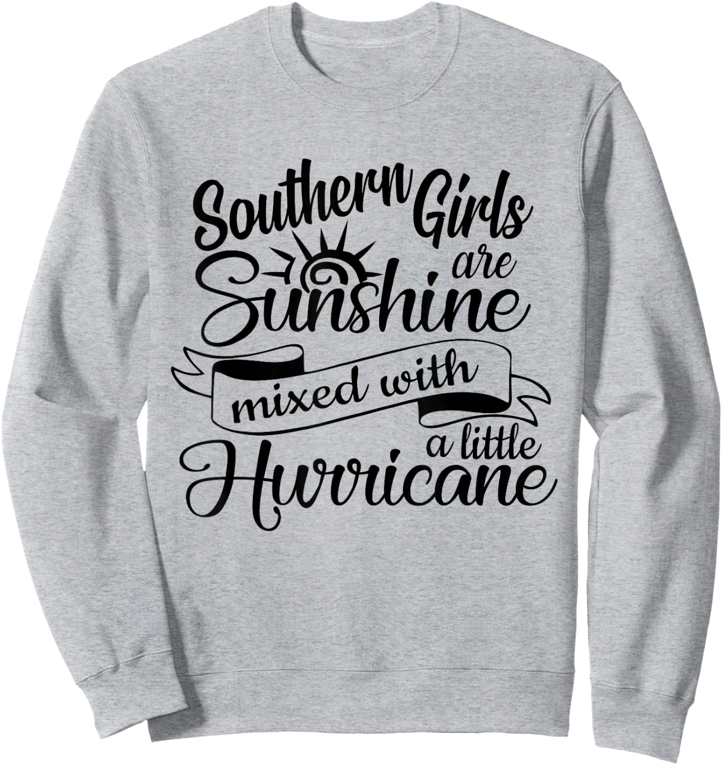 Sassy Southern Girl Texas Pride Cowboy Boots Rodeo Ladies Sweatshirt - Sweatshirt | Ash