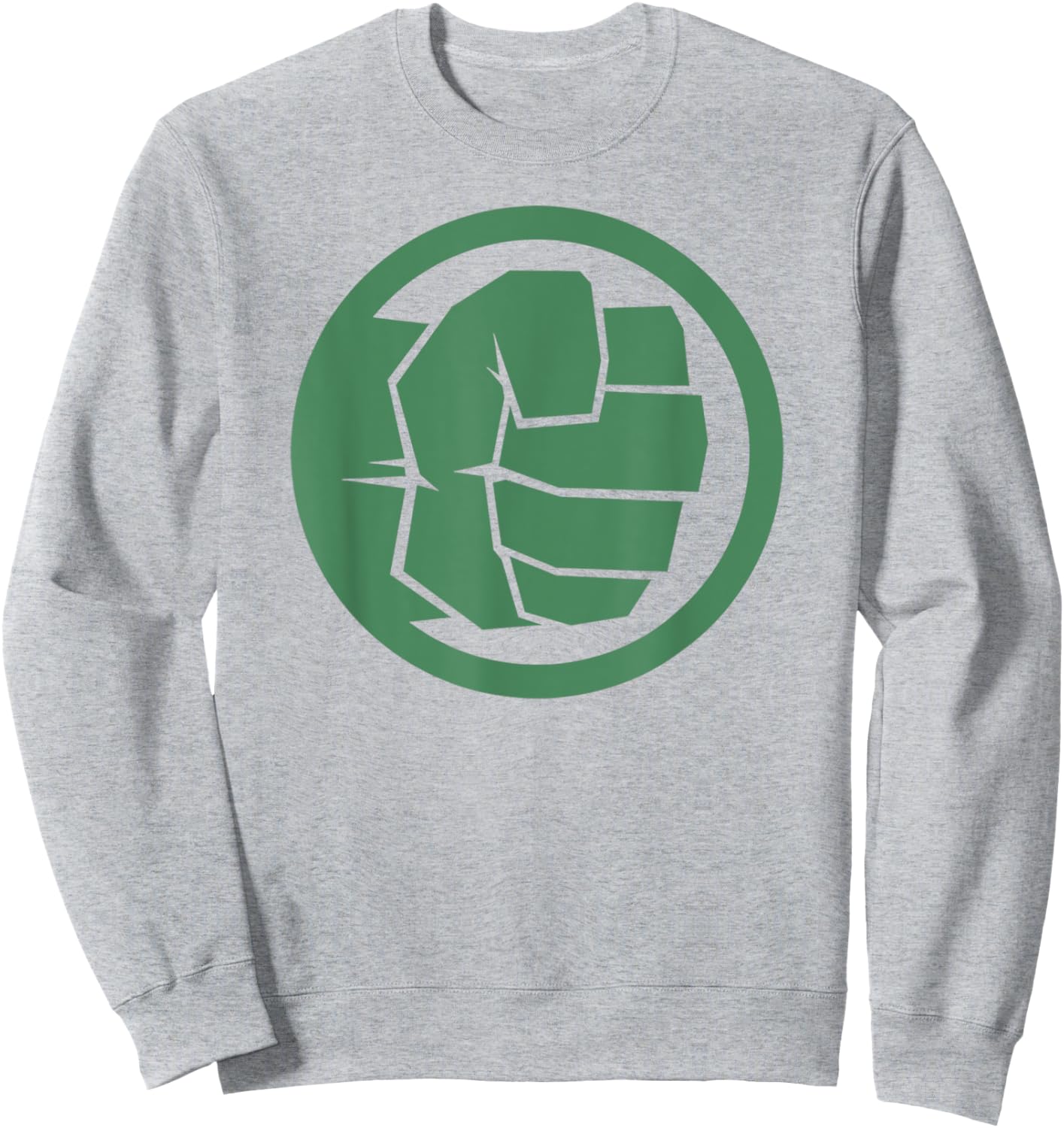 Marvel Hulk Fist Tonal Icon Graphic C2 Sweatshirt - Sweatshirt | Ash