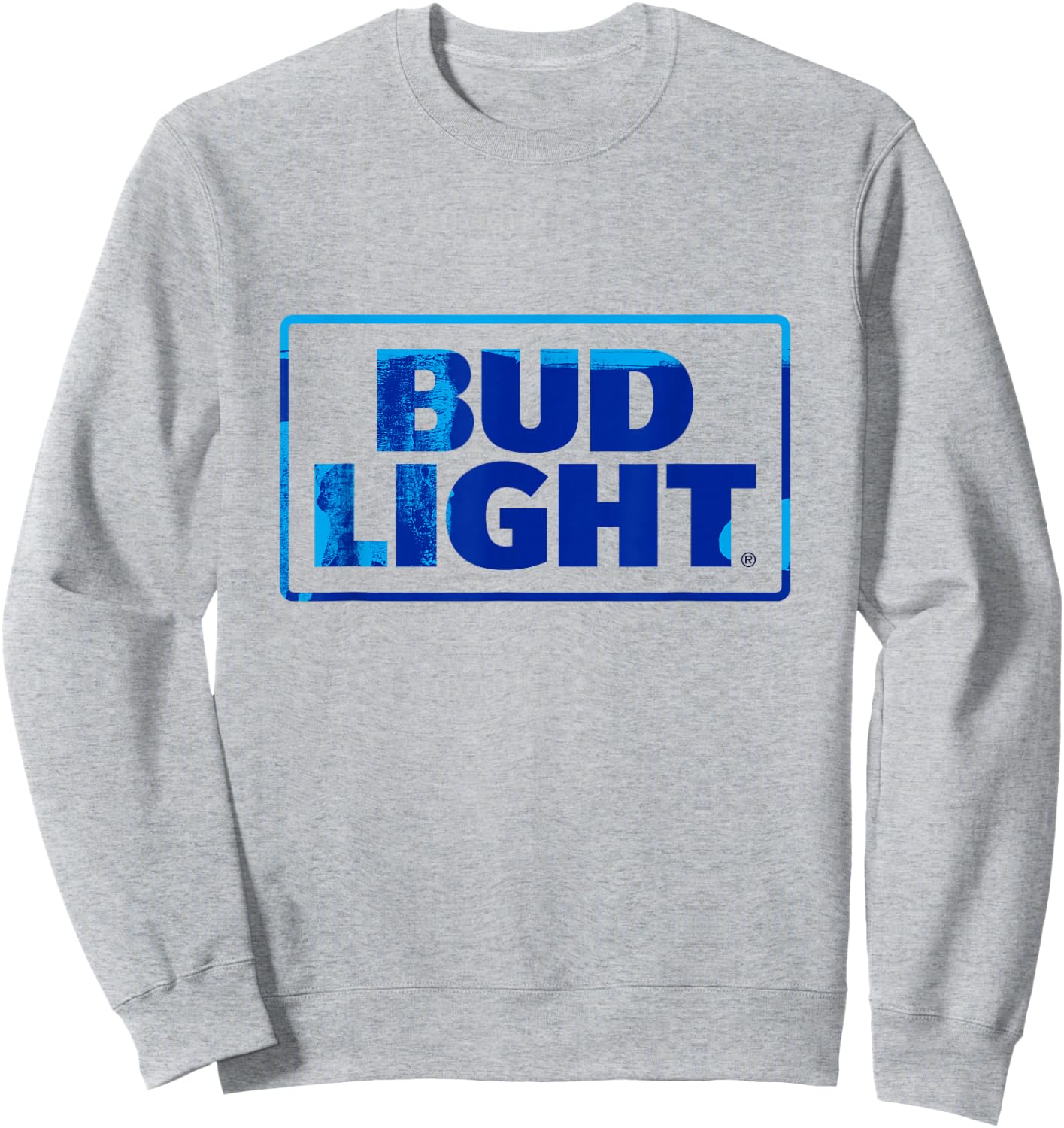 Bud Light Official Logo Sweatshirt - Sweatshirt | Ash