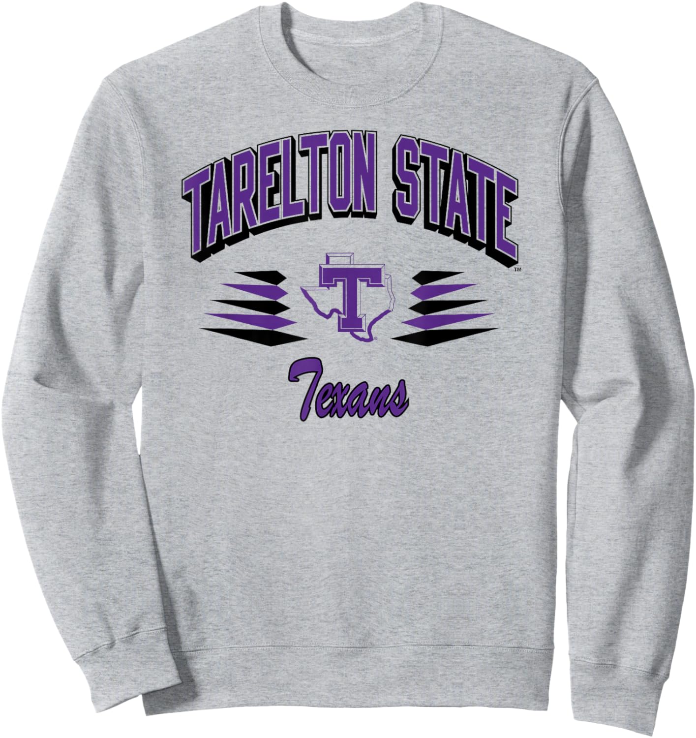 Tarleton State Texans Retro Diamond White Sweatshirt - Sweatshirt | Ash