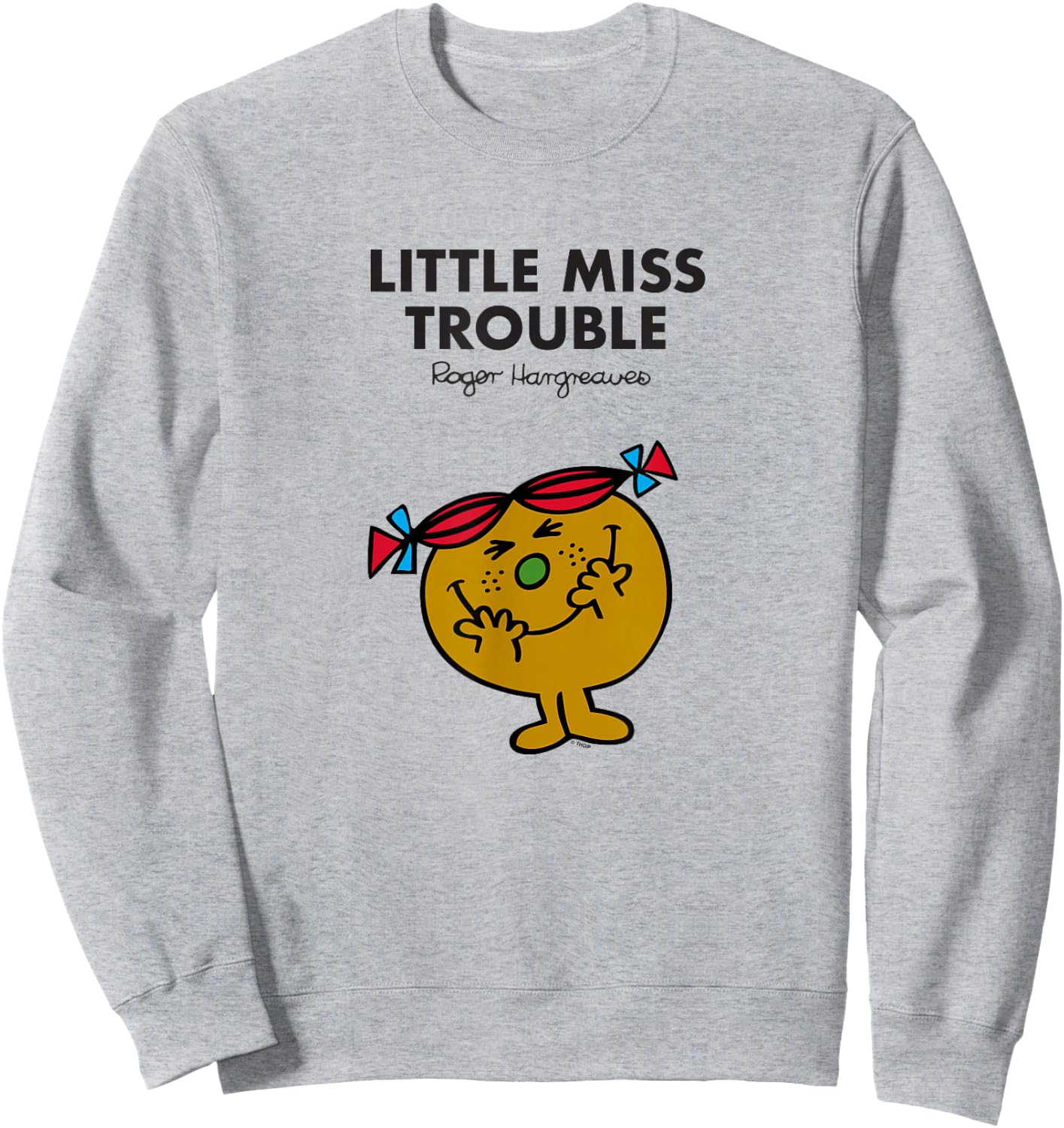 Mr. Men Little Miss Trouble Sweatshirt - Sweatshirt | Ash
