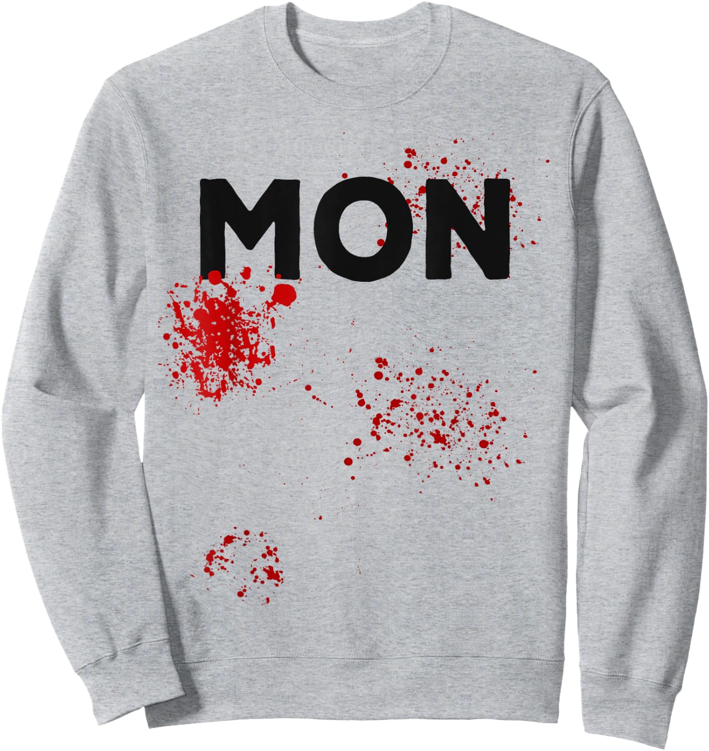 Shark Costume for Group Halloween Costumes Sweatshirt - Sweatshirt | Ash