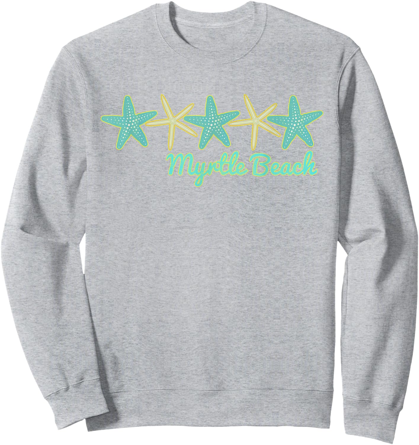 Myrtle Beach | Fishing Sail Dive Sweatshirt - Sweatshirt | Ash