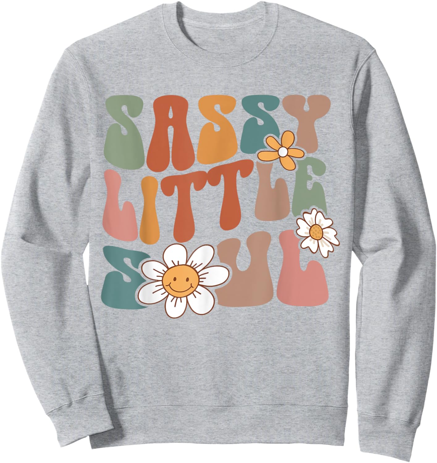 Sassy Kids Soul Little Baby Girl Sassy Child Cute Toddler Sweatshirt - Sweatshirt | Ash