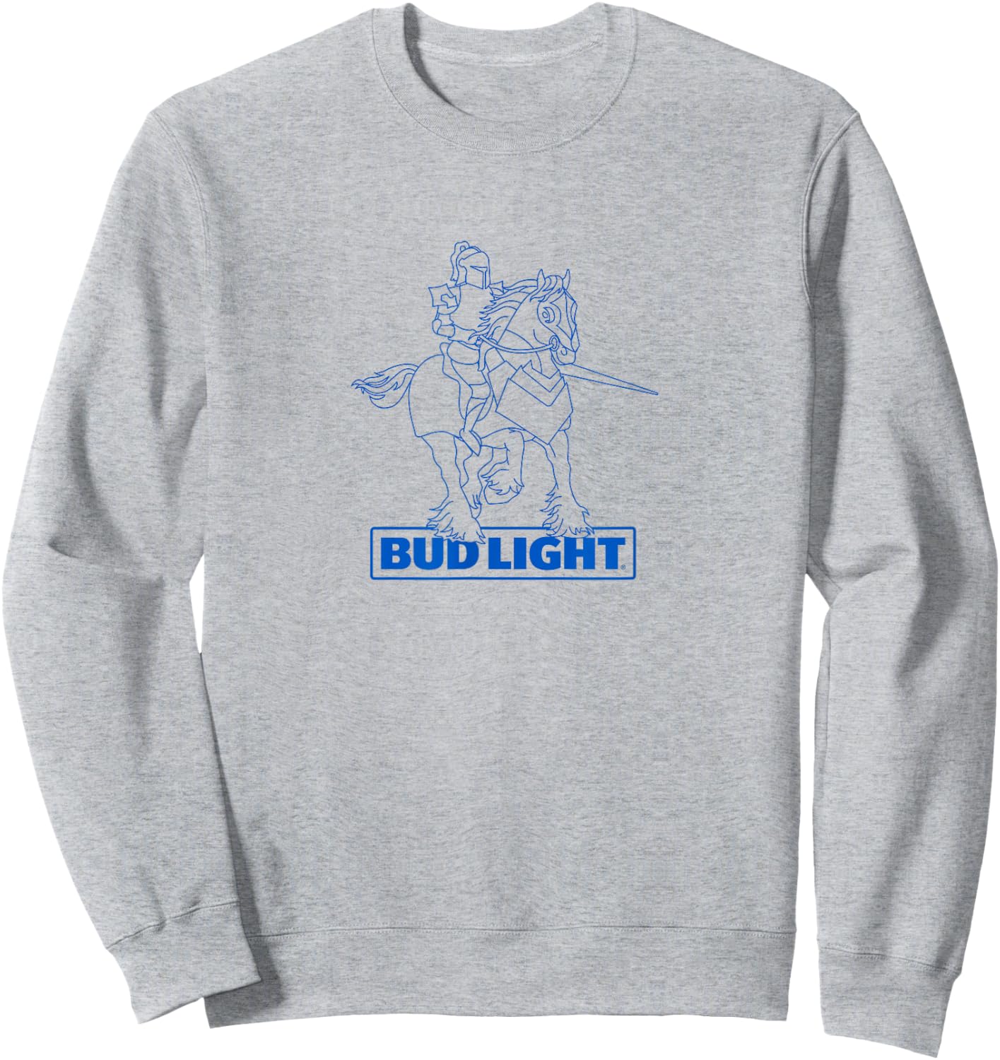 Bud Light Knight Dilly Dilly Sweatshirt - Sweatshirt | Ash