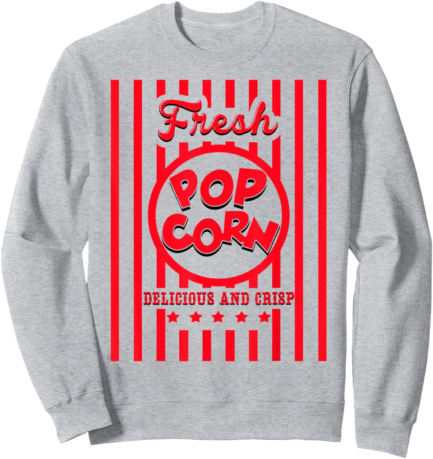 Fresh Popcorn Costume for Halloween Sweatshirt - Sweatshirt | Ash