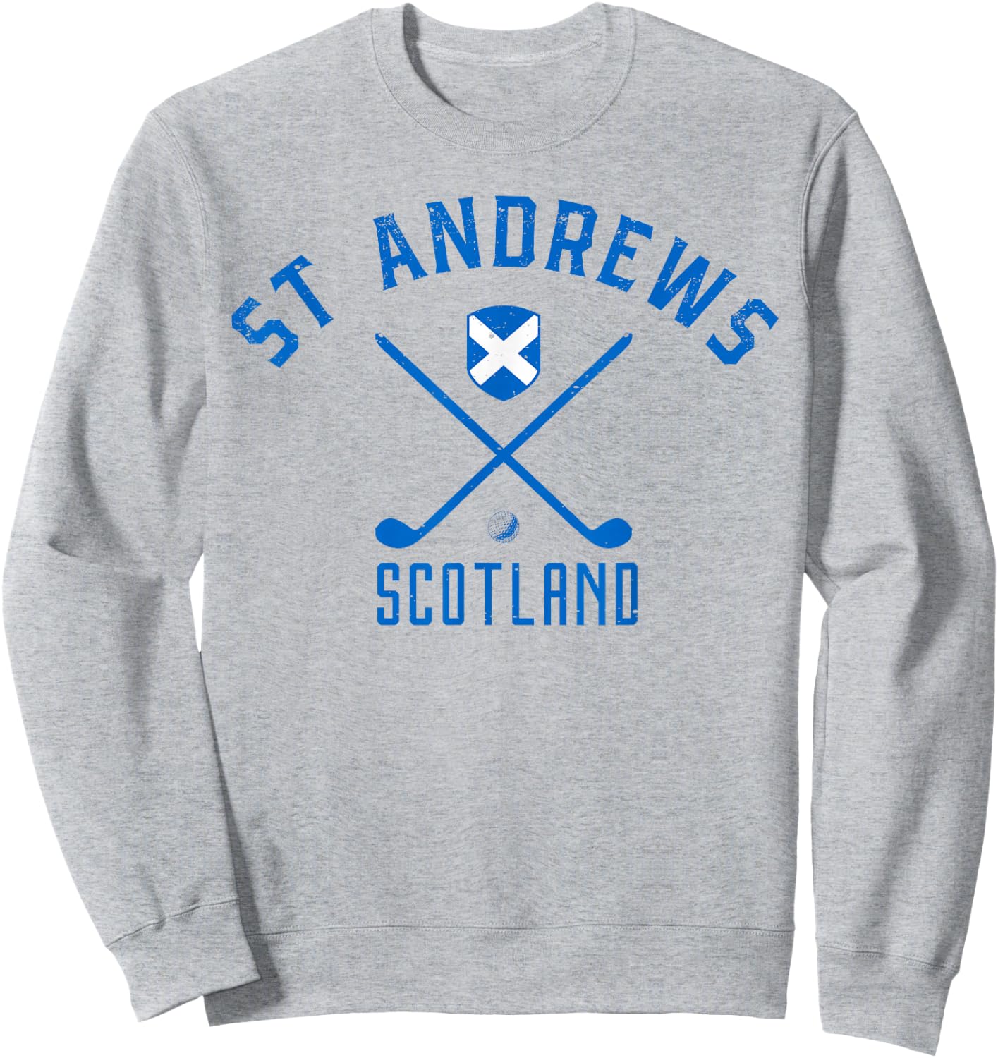 St. Andrews Scotland Golf Sweatshirt - Sweatshirt | Ash