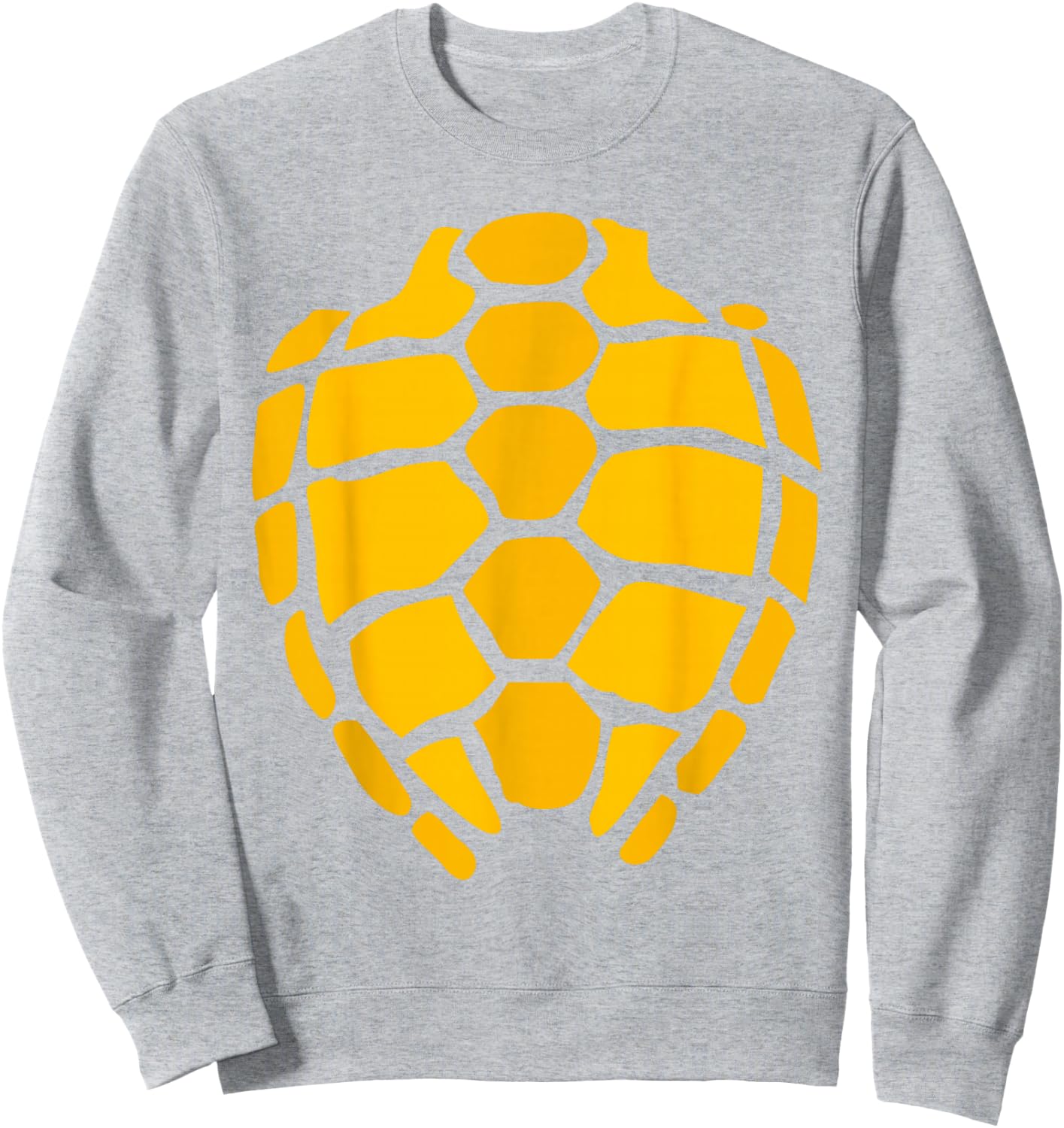 Turtle Front Shell T Shirt Halloween Costume Inspired Sweatshirt - Sweatshirt | Ash