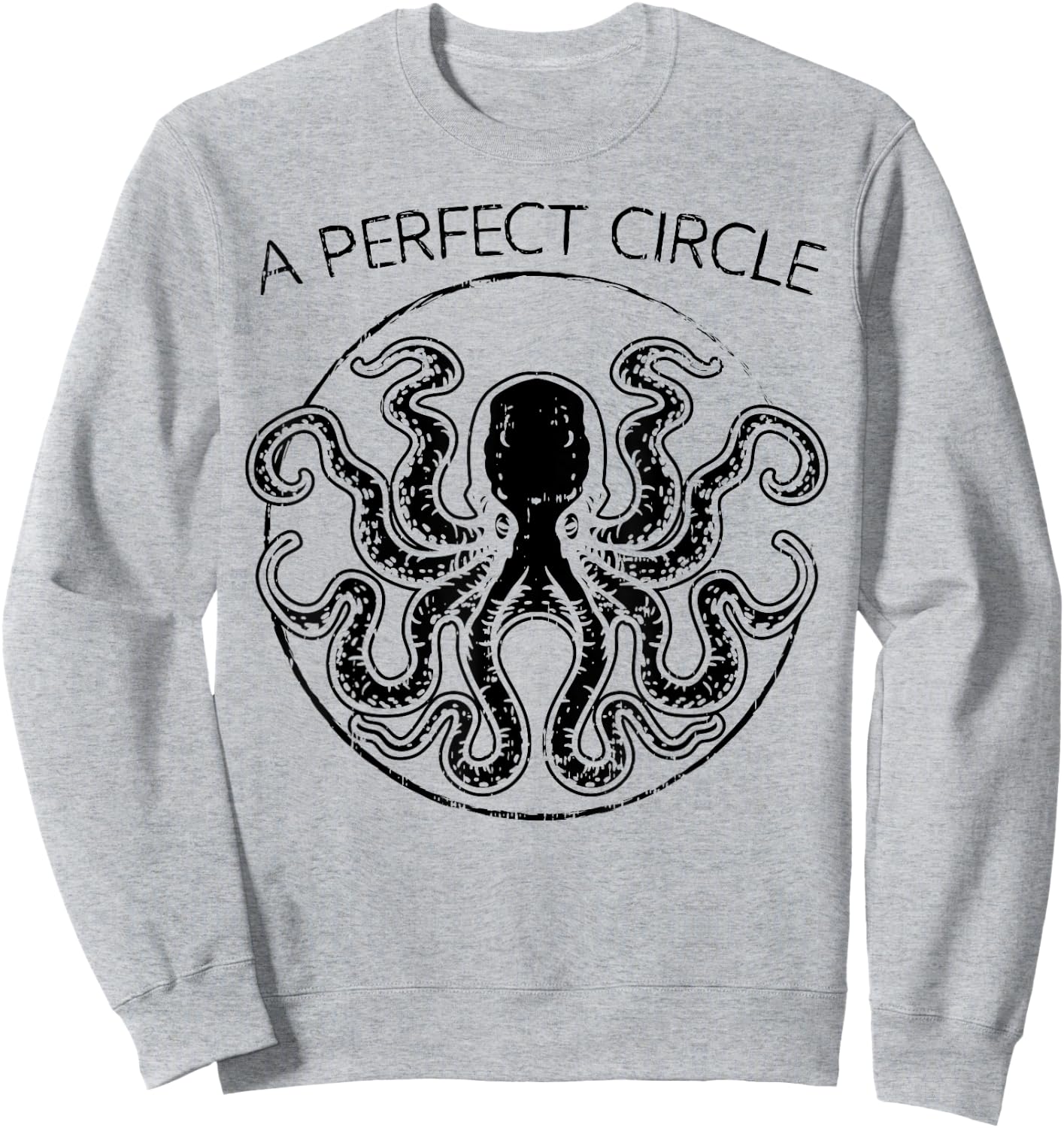 Perfect Circle Shirt Circular Octopi Math Teacher Pi Day Sweatshirt - Sweatshirt | Ash