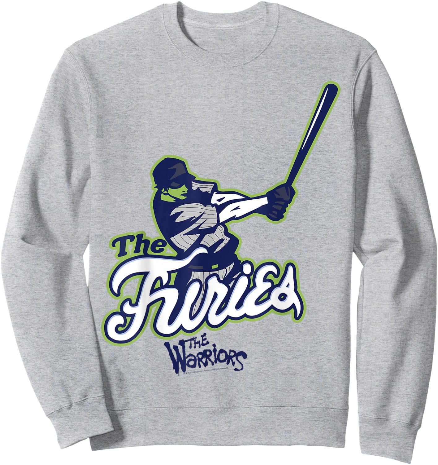 The Warriors The Furies Baseball Team Logo Sweatshirt - Sweatshirt | Ash