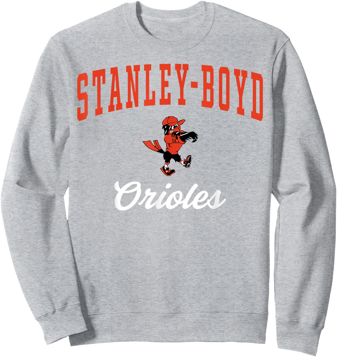 Stanley-Boyd High School Orioles C3 Sweatshirt - Sweatshirt | Ash