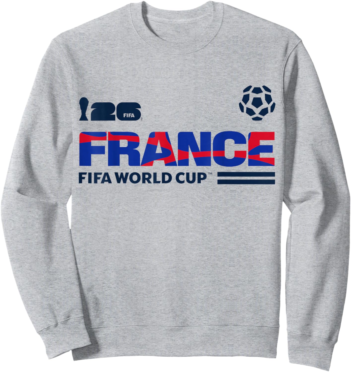 FIFA World CUP26 Qualifier France Sweatshirt - Sweatshirt | Ash