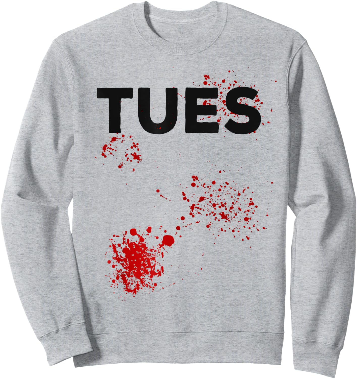Tuesday Shark Costume for Group Halloween Costumes Sweatshirt - Sweatshirt | Ash