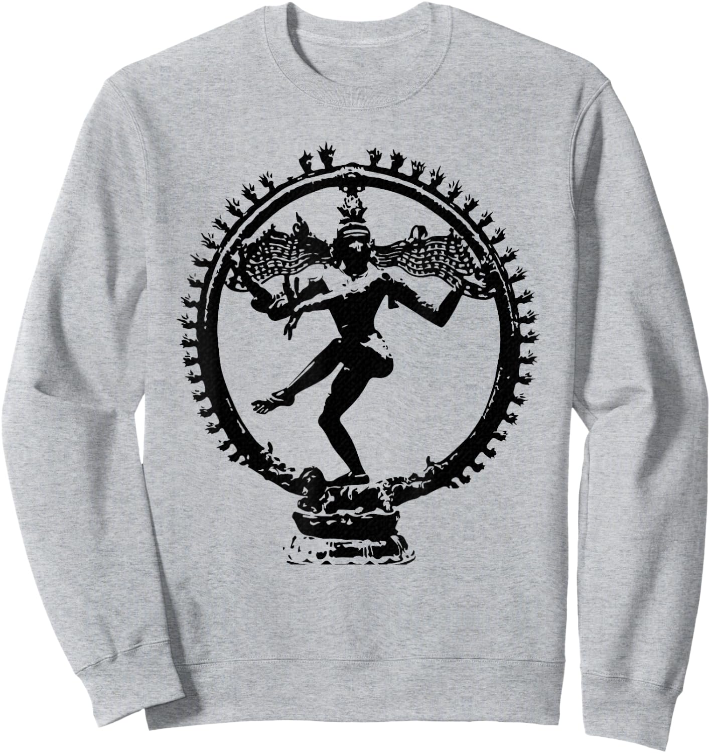 Nataraja Hindu Mythology Shaivism - God Shiva Lord of Dance Sweatshirt - Sweatshirt | Ash