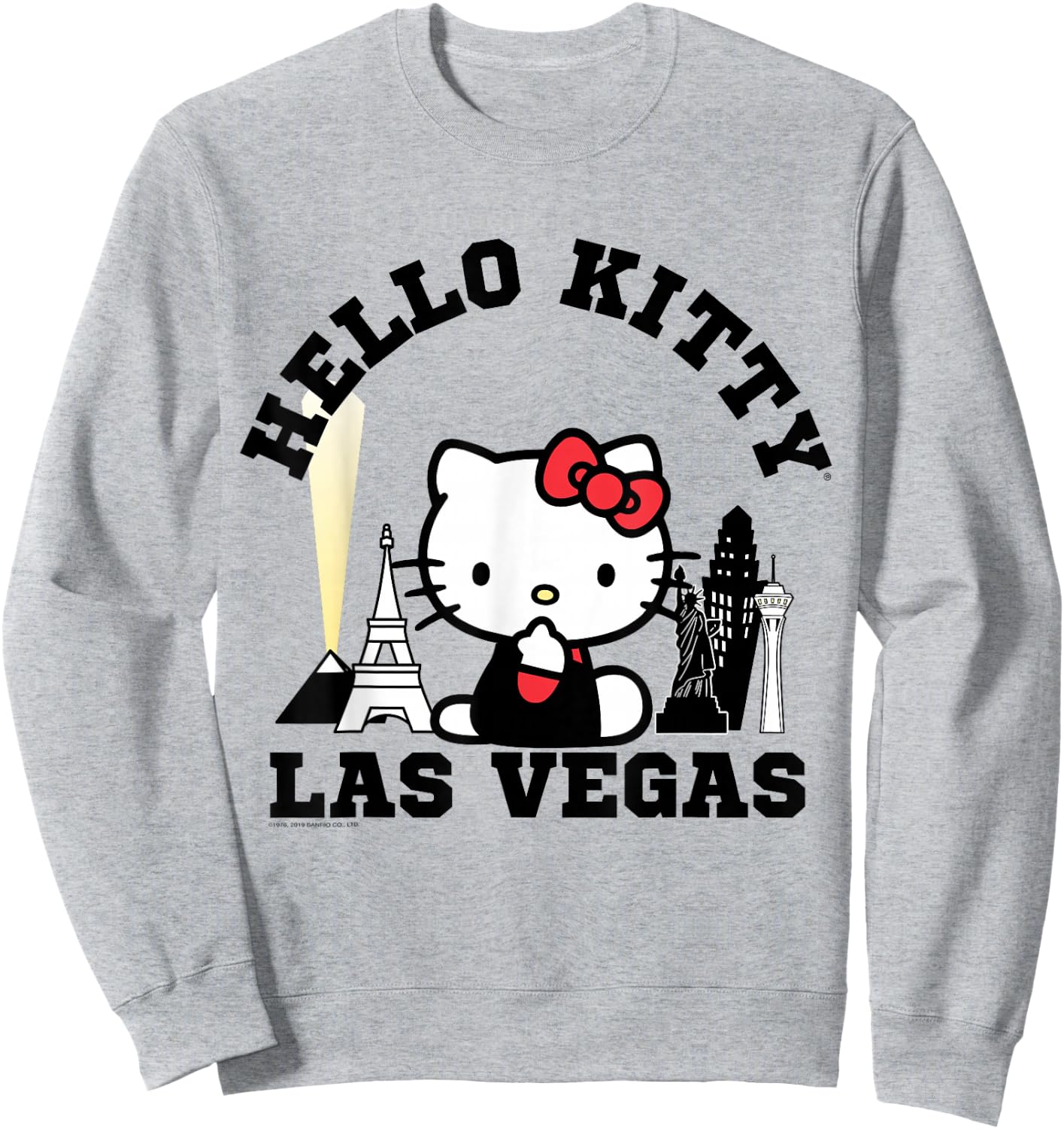Hello Kitty Viva Las Vegas Shirt Sweatshirt - Sweatshirt | Ash