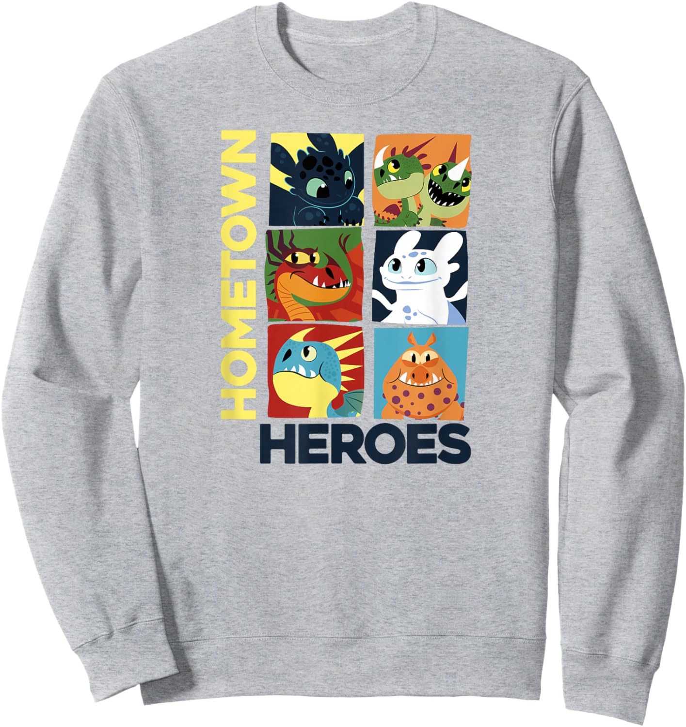 How to Train Your Dragon 3 Heroes of the Hometown Sweatshirt - Sweatshirt | Ash