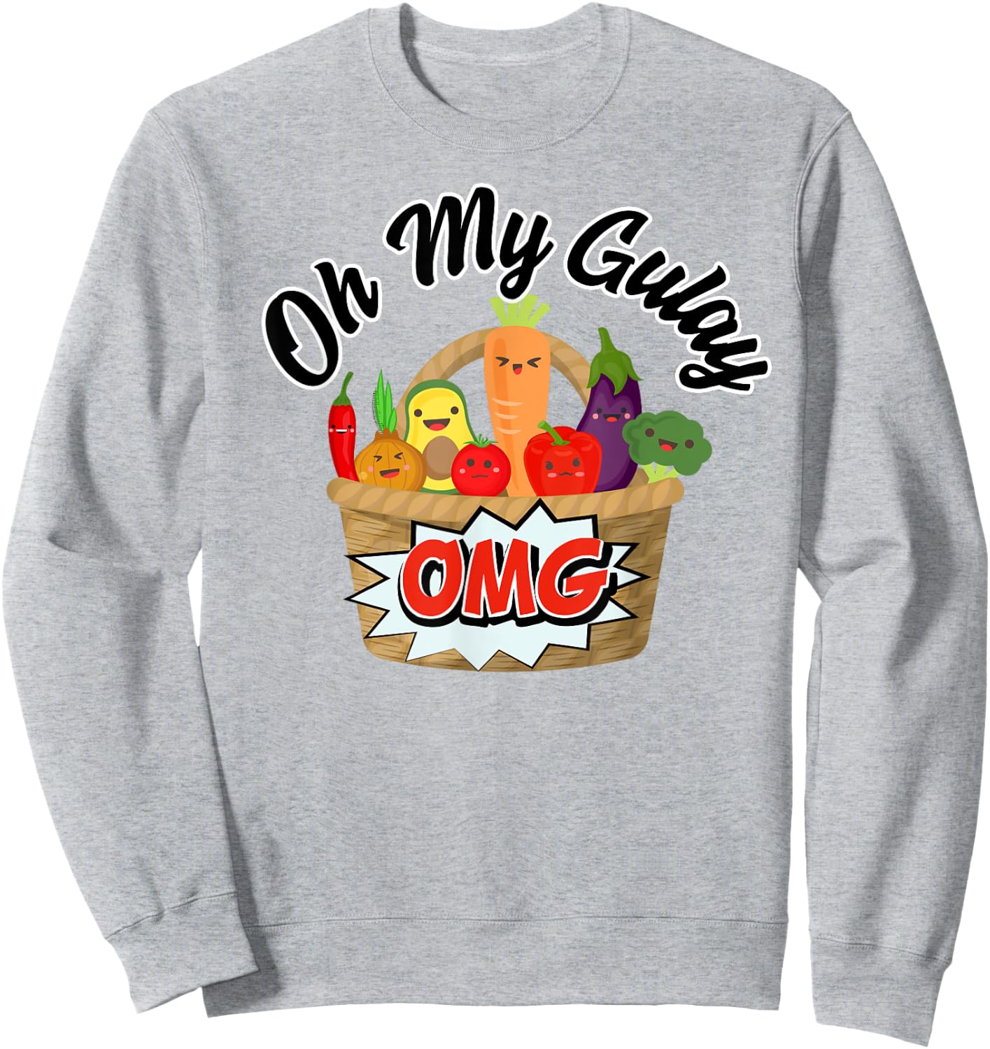 Oh My Gulay Sweatshirt - Sweatshirt | Ash