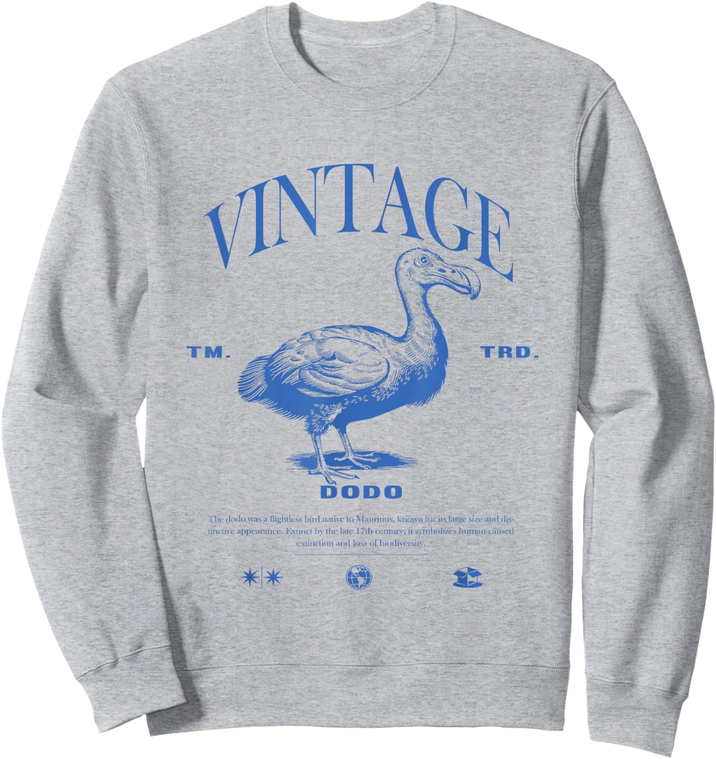 Dodo Vintage Sweatshirt - Sweatshirt | Ash