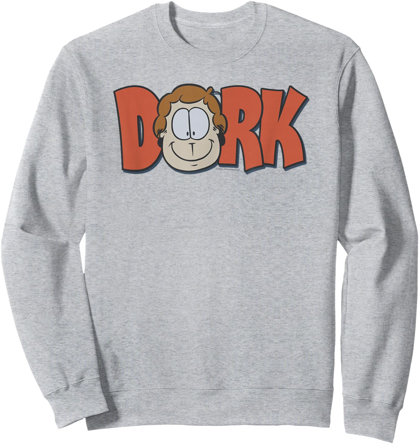 Garfield Dork T Shirt Sweatshirt - Sweatshirt | Ash