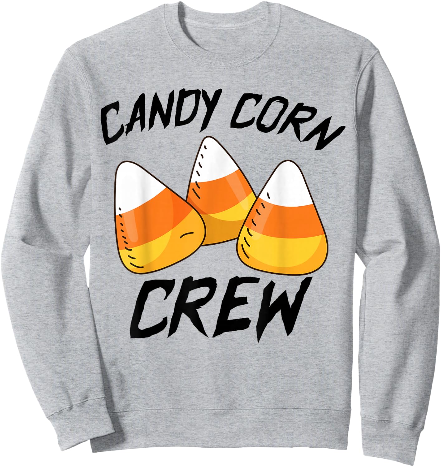 candy corn Halloween Matching family, funny candy corn crew Sweatshirt - Sweatshirt | Ash