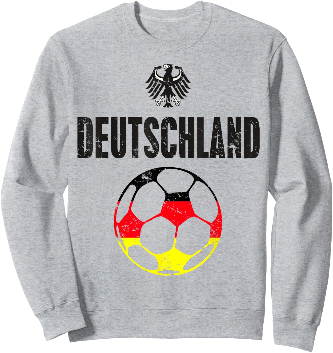 Germany Deutschland Football Soccer Flag German Sweatshirt - Sweatshirt | Ash