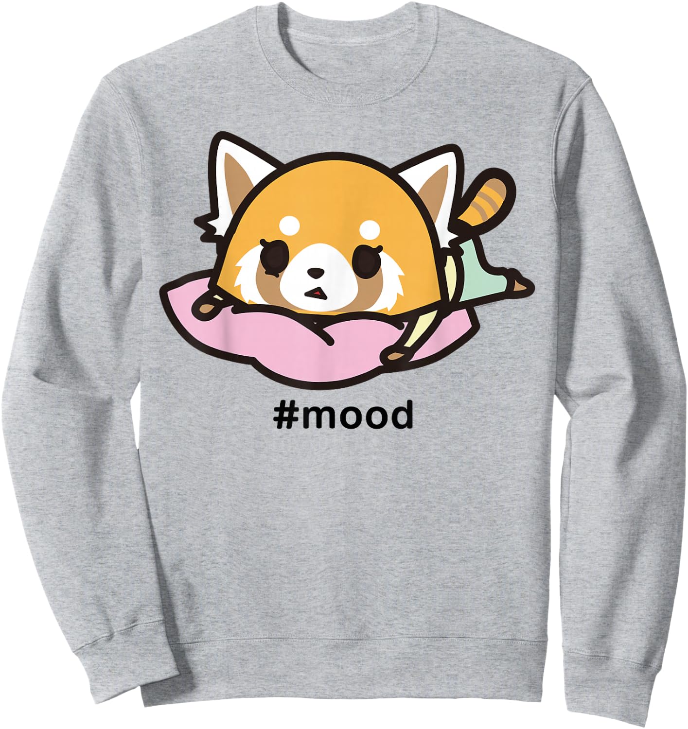 Aggretsuko #Mood Stressed Out shirt Sweatshirt - Sweatshirt | Ash