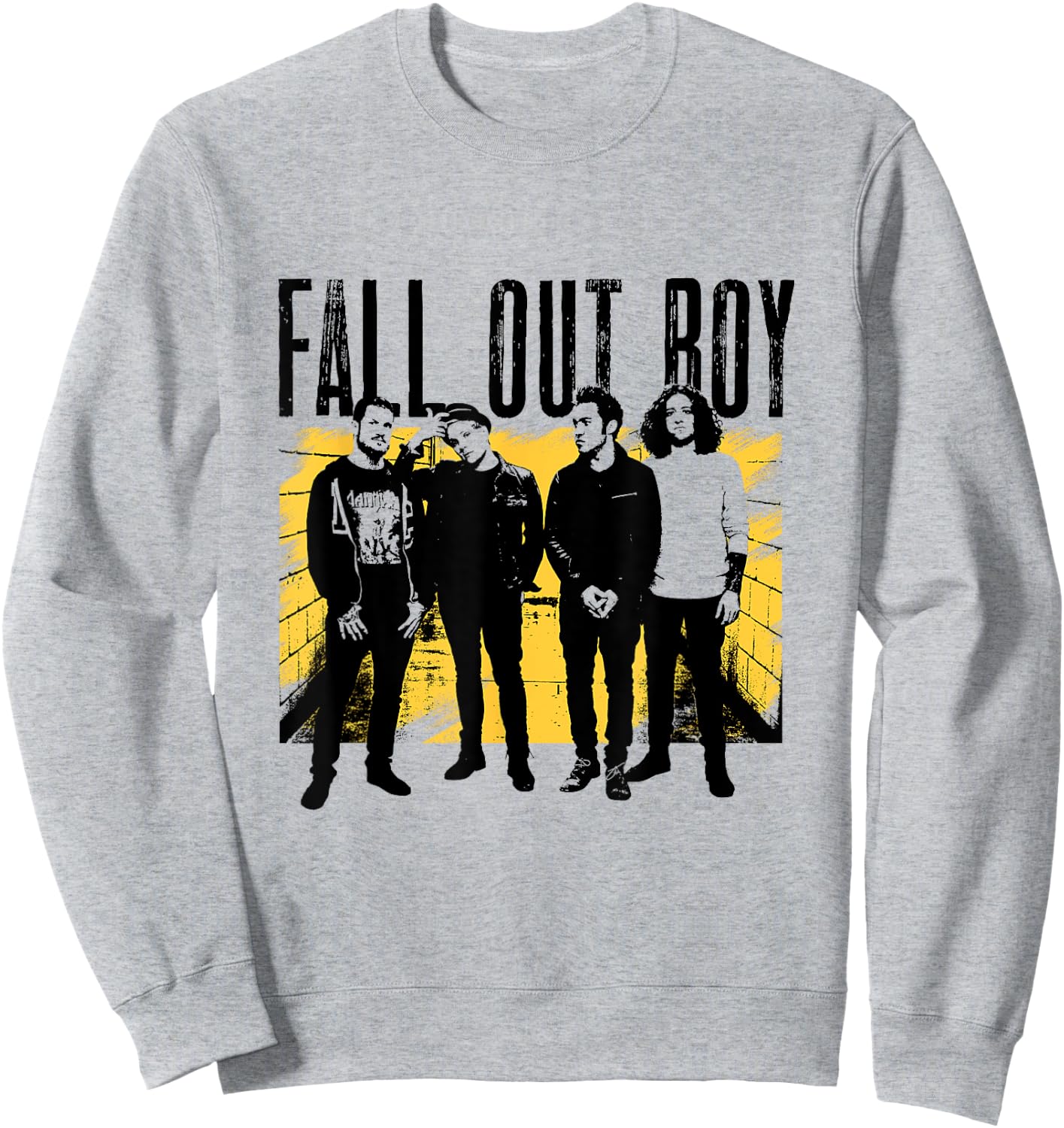 Fall Out Boy - Photo Block Sweatshirt - Sweatshirt | Ash