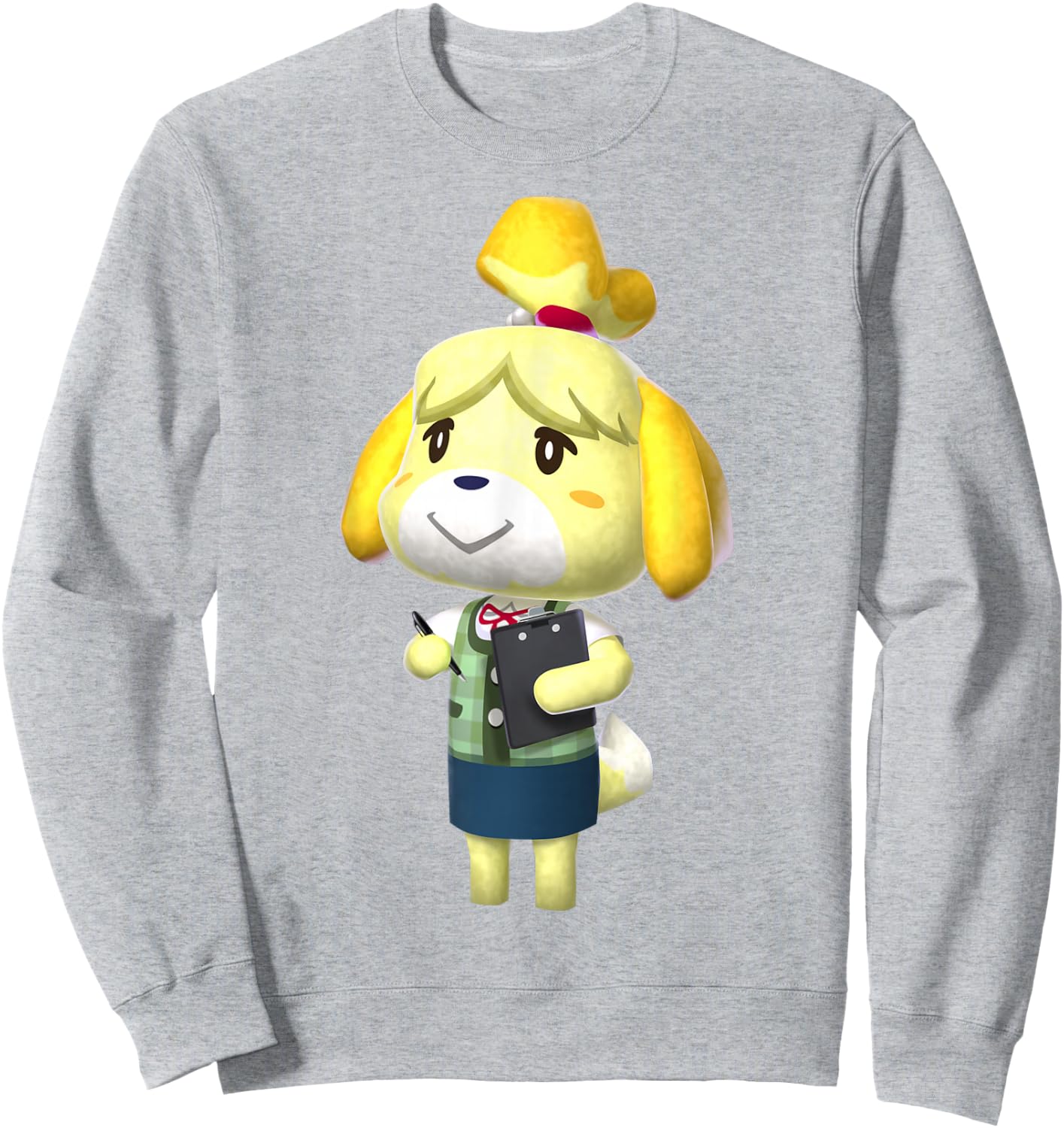 Nintendo Animal Crossing Isabelle Graphic Sweatshirt - Sweatshirt | Ash