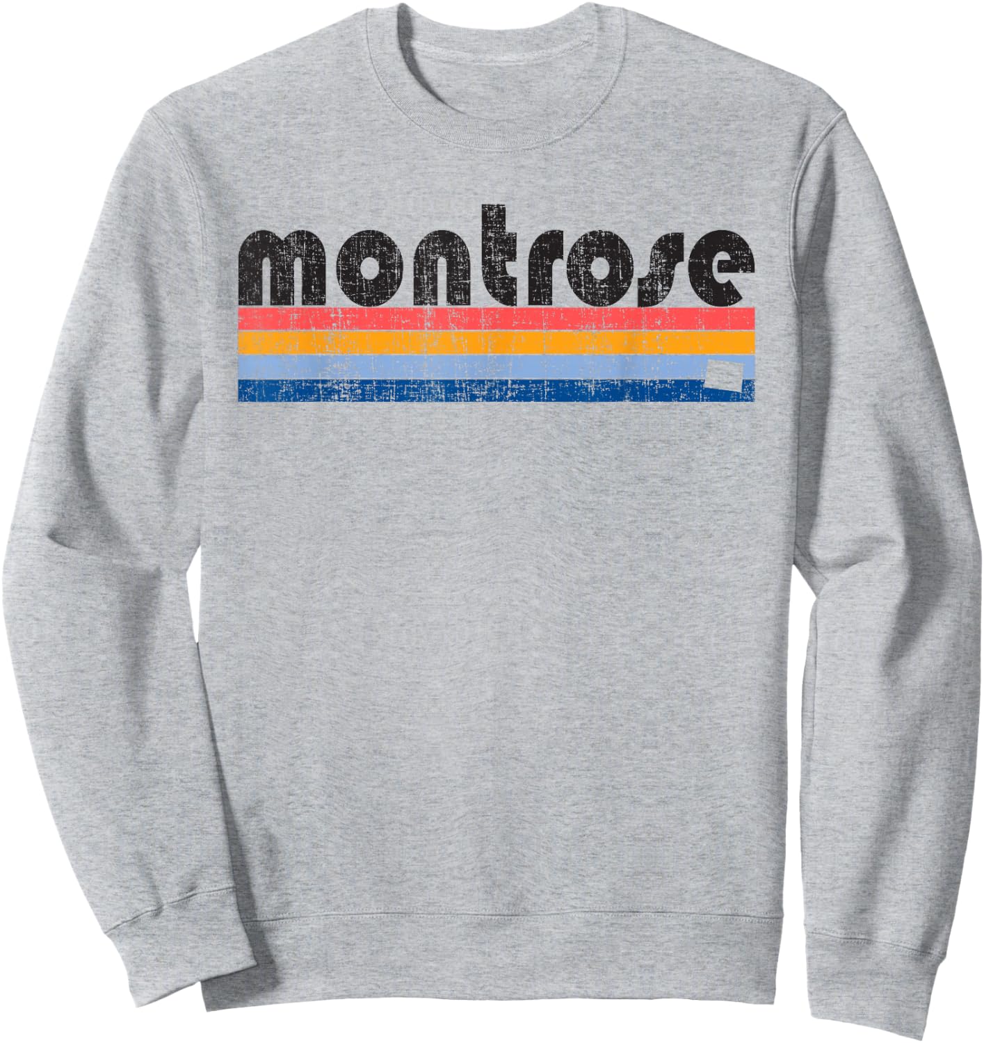 Vintage 80s Style Montrose CO Sweatshirt - Sweatshirt | Ash