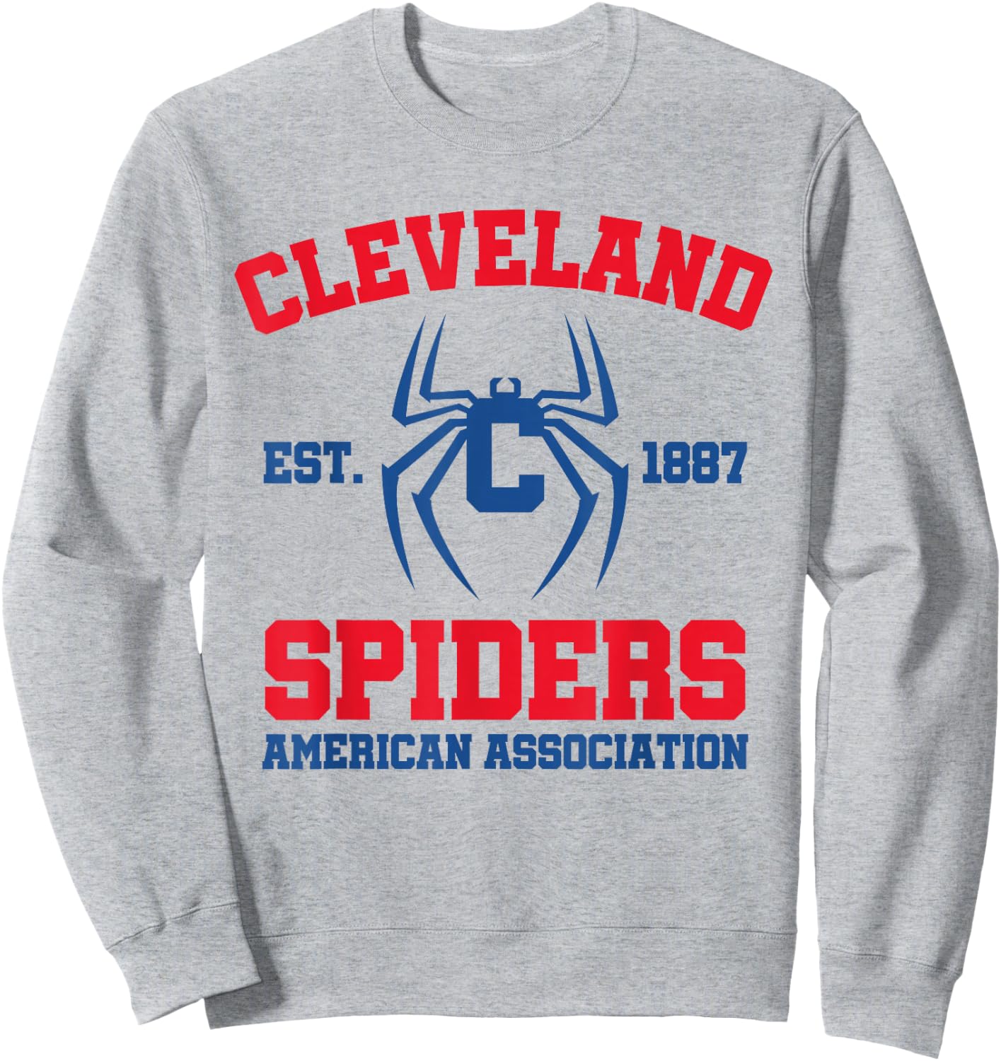 Cleveland Spiders Baseball Fan Sweatshirt - Sweatshirt | Ash
