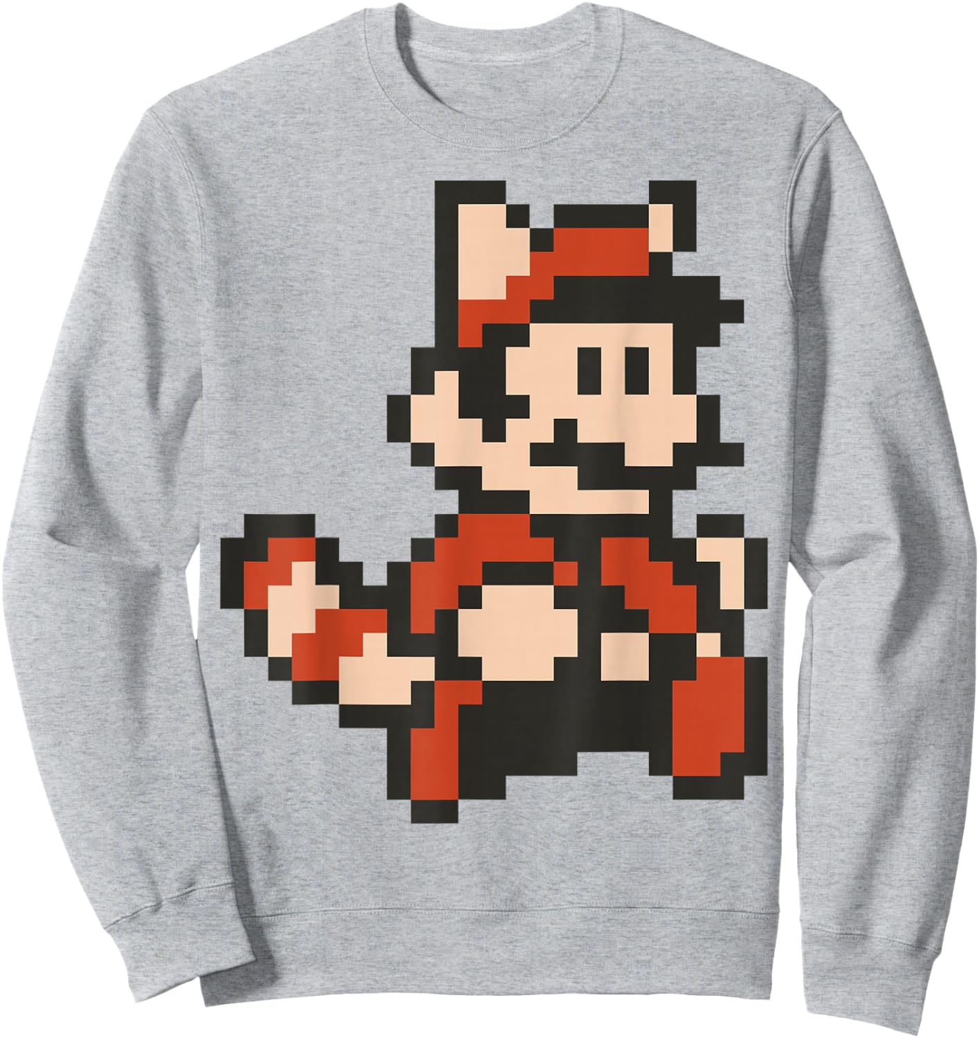 Nintendo Super Mario 3 Flying Mario Sprite Sweatshirt - Sweatshirt | Ash
