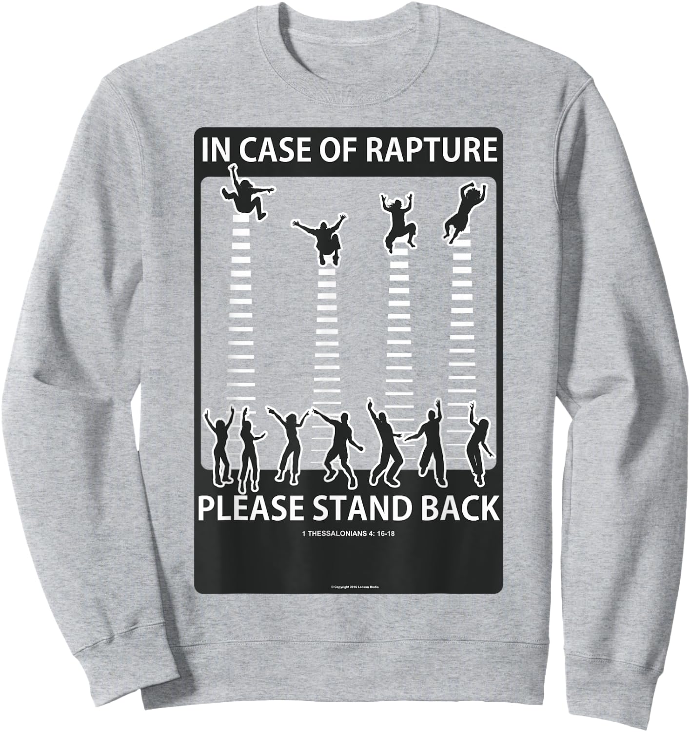 Rapture Warning Sweatshirt - Sweatshirt | Ash