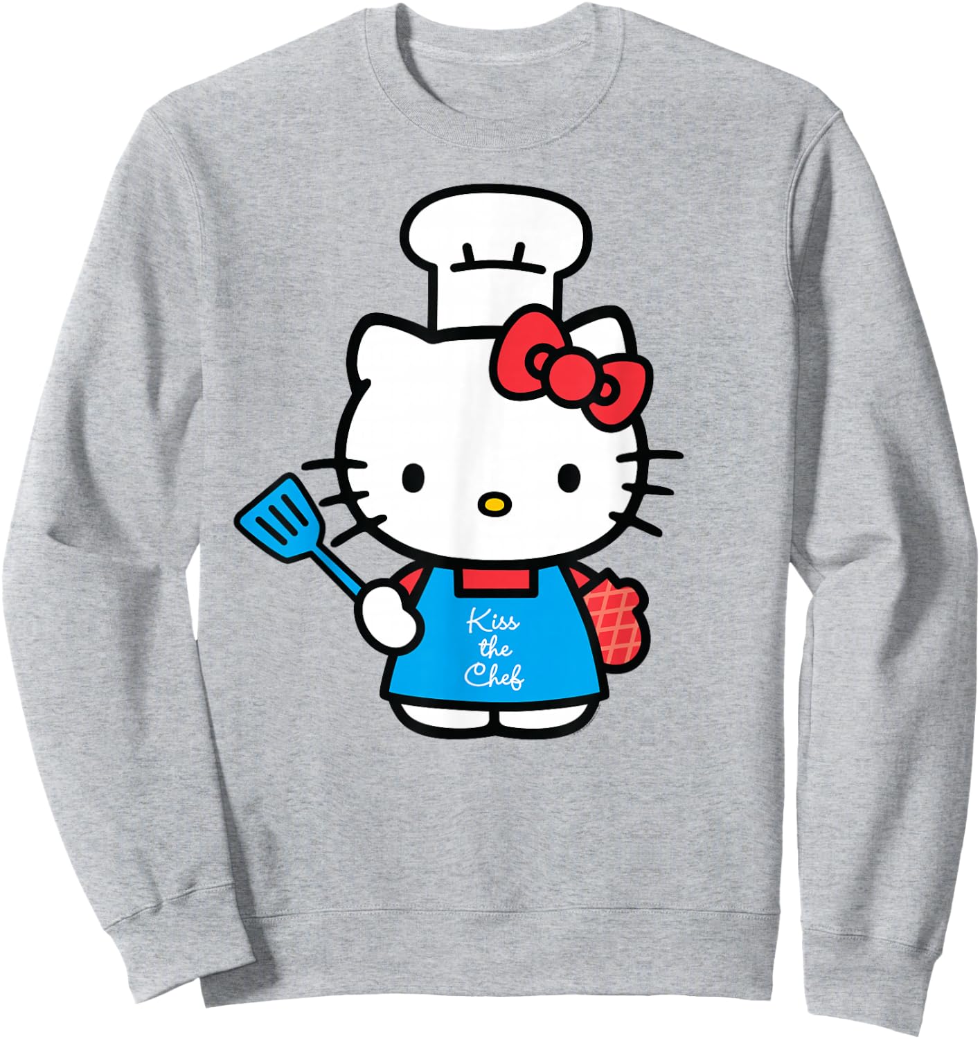 Hello Kitty Kiss the Chef Sweatshirt - Sweatshirt | Ash