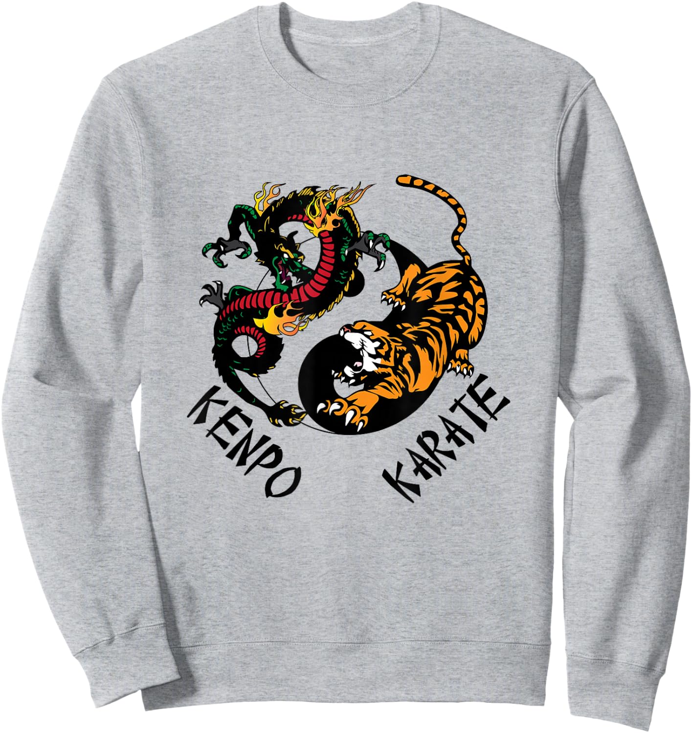 Self Defence Kenpo Karate Martial Arts Sweatshirt - Sweatshirt | Ash