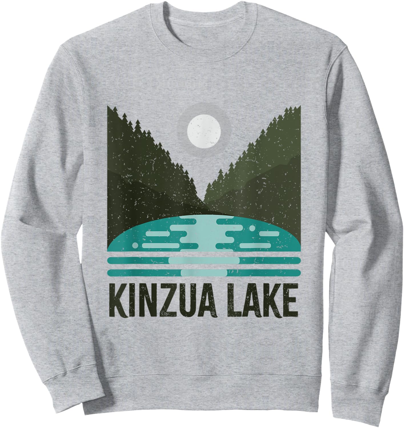 Pennsylvania | Kinzua Lake PA Shirt Sweatshirt - Sweatshirt | Ash