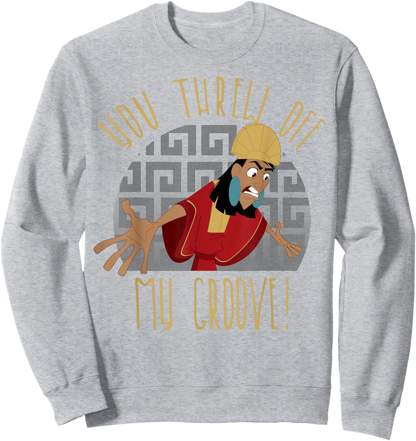 Disney Emperor's New Groove You Threw Off My Groove Sweatshirt - Sweatshirt | Ash