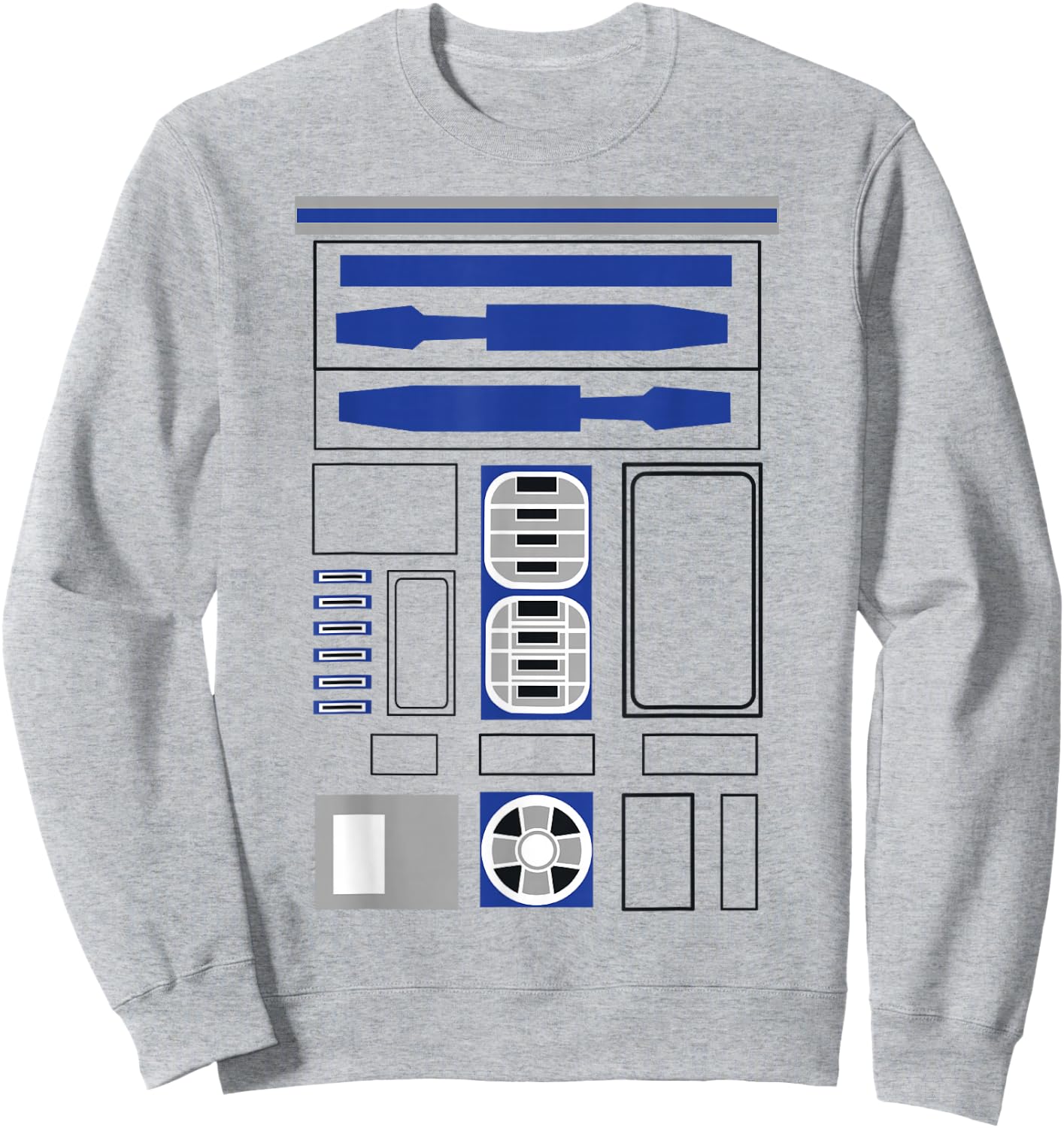 Star Wars R2-D2 Costume Halloween Sweatshirt - Sweatshirt | Ash