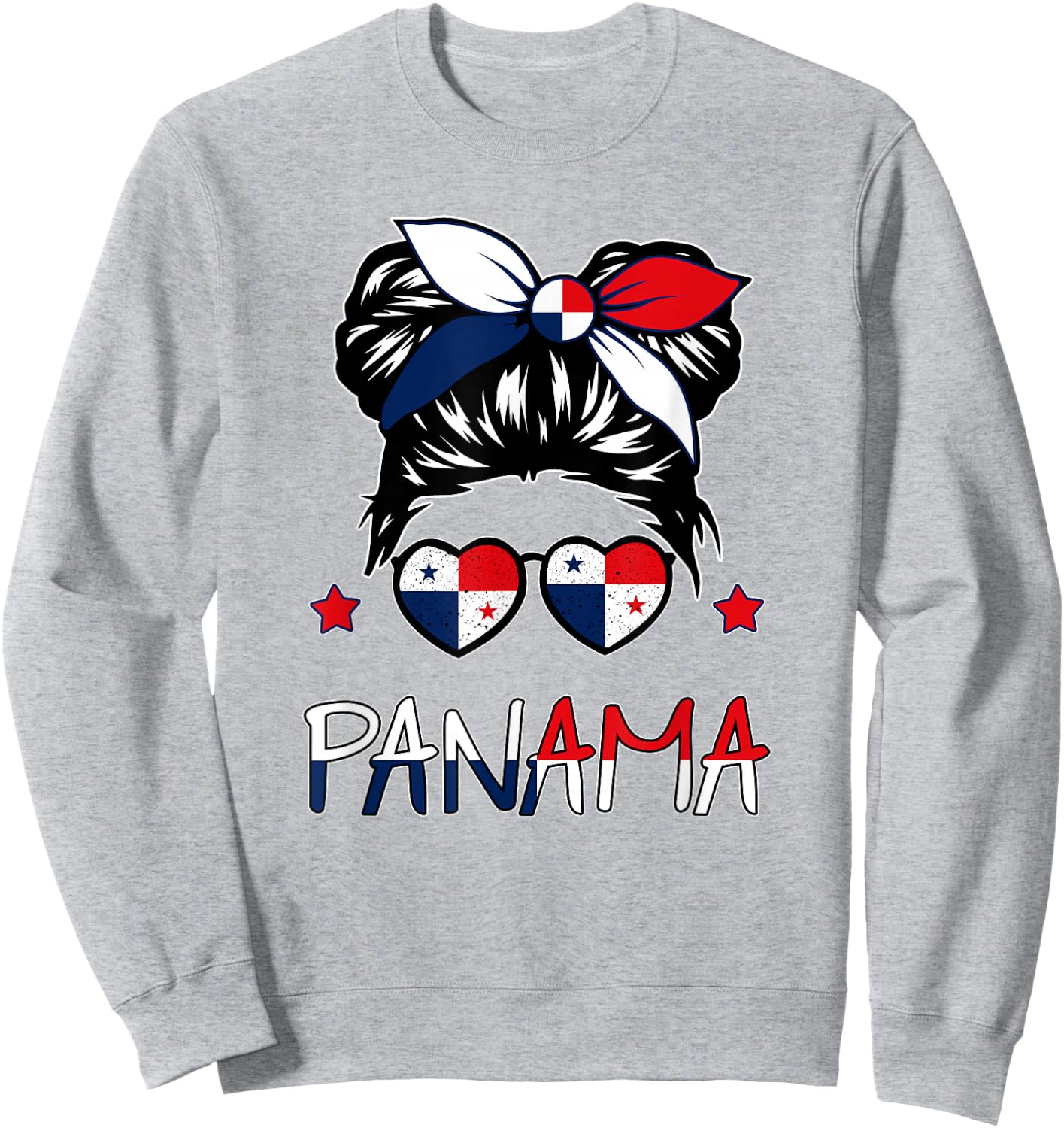 Kids Panama Flag Toddler Panamanian Hispanic Heritage Month Sweatshirt - Sweatshirt | Ash