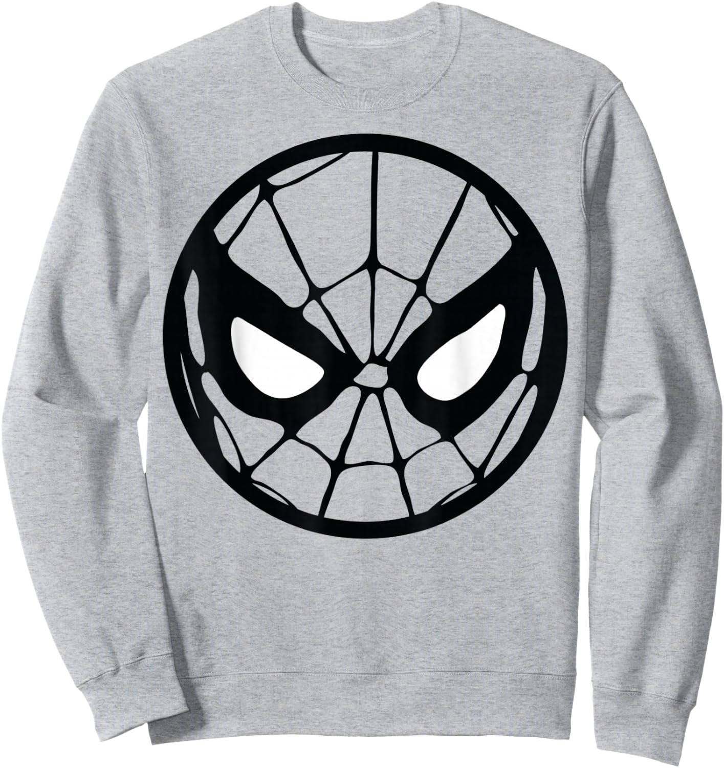 Marvel Spider-Man Circle Mask Graphic Sweatshirt - Sweatshirt | Ash