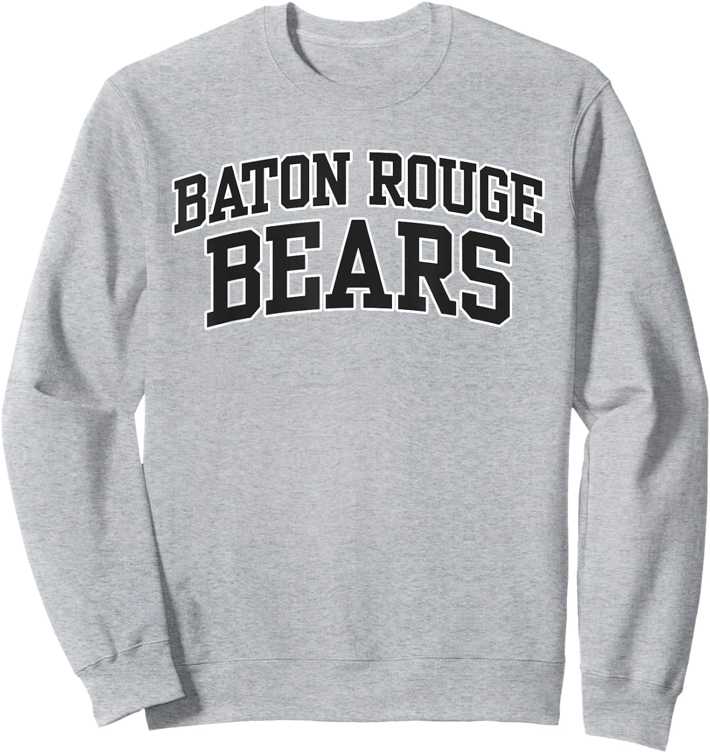 Baton Rouge Community College Bears Apparel Sports Fan Sweatshirt - Sweatshirt | Ash